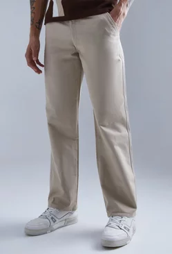 Relaxed Chino Pants Stone