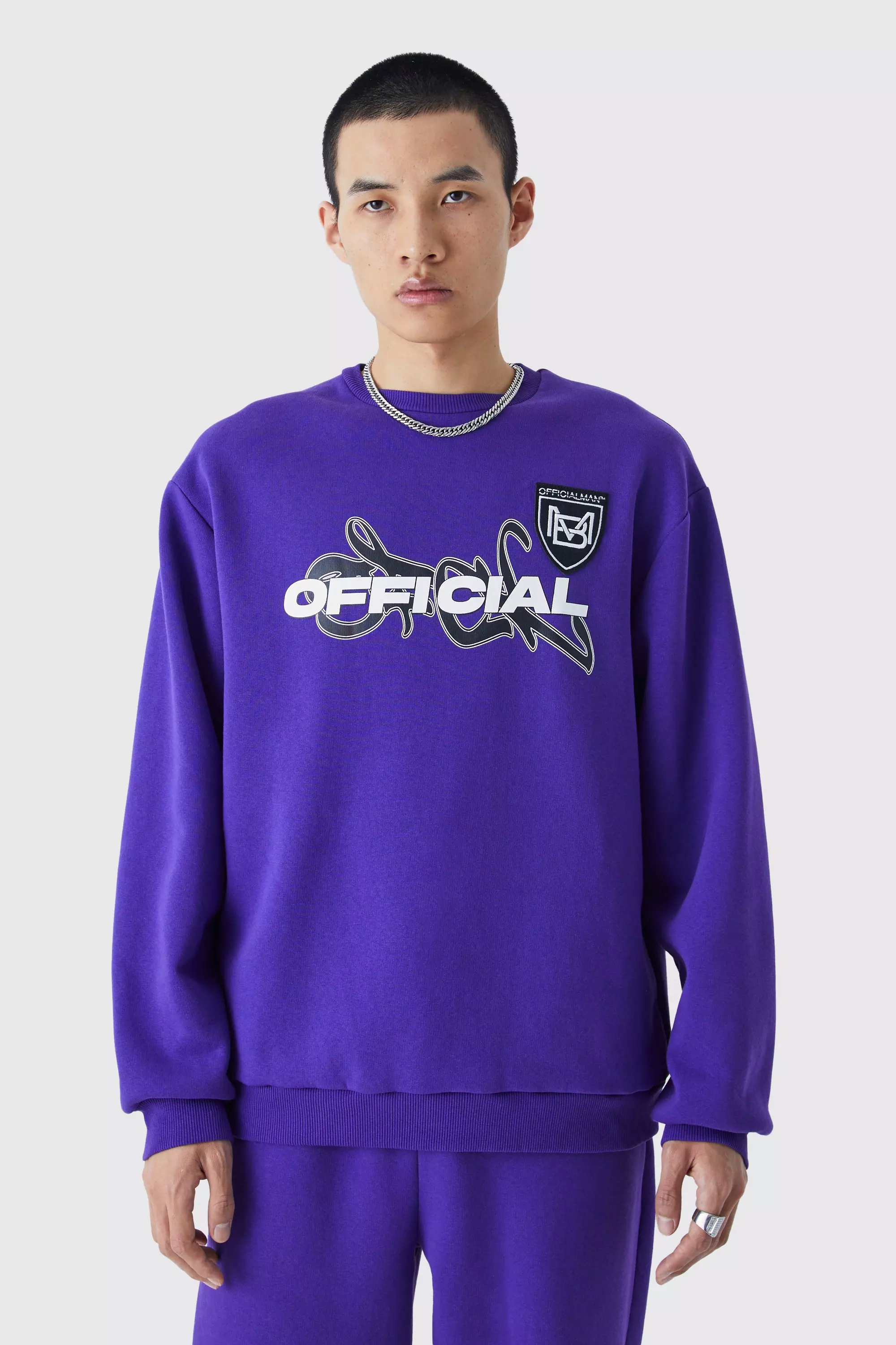 Purple Official Oversized Sweat