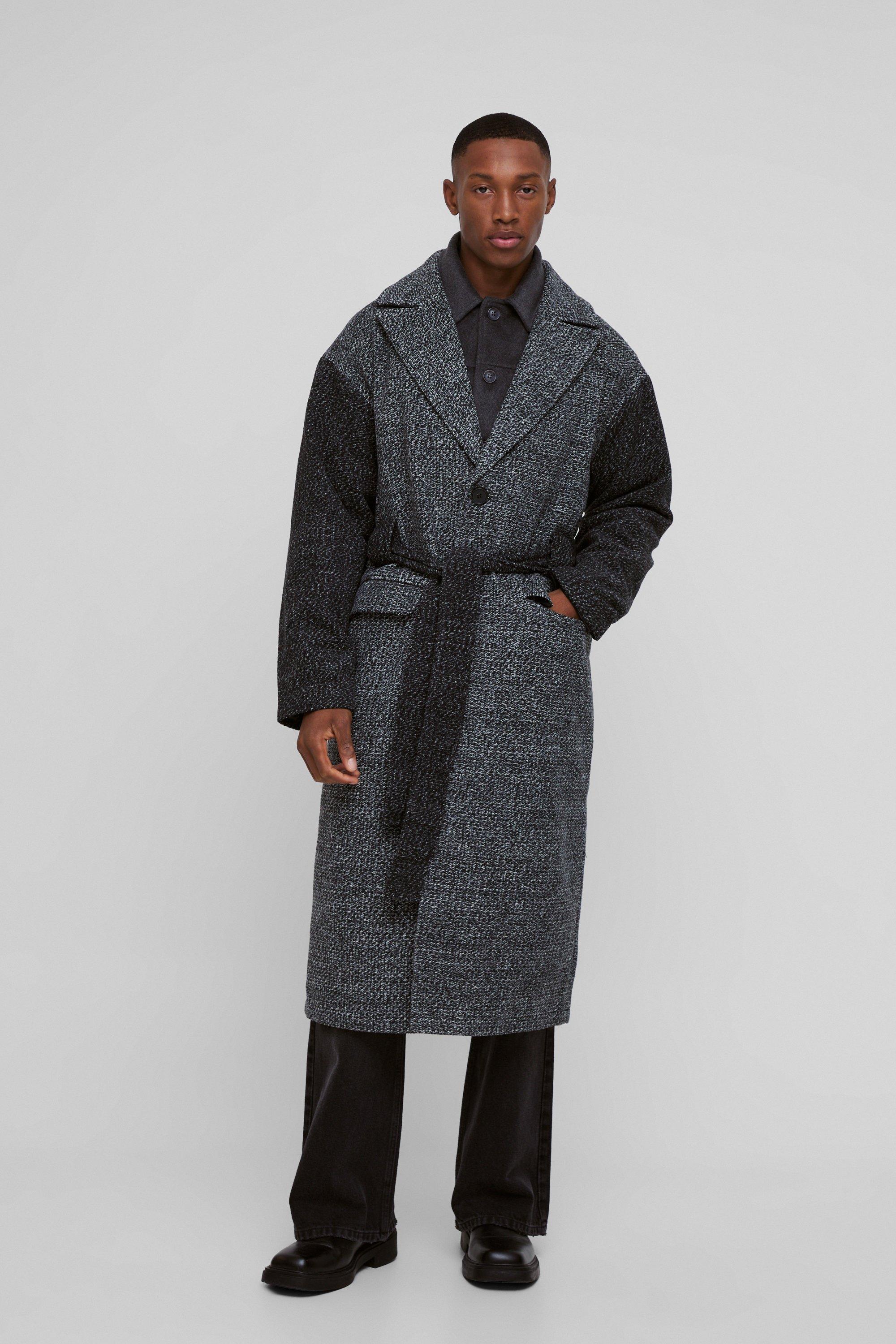 Boohooman overcoat sale