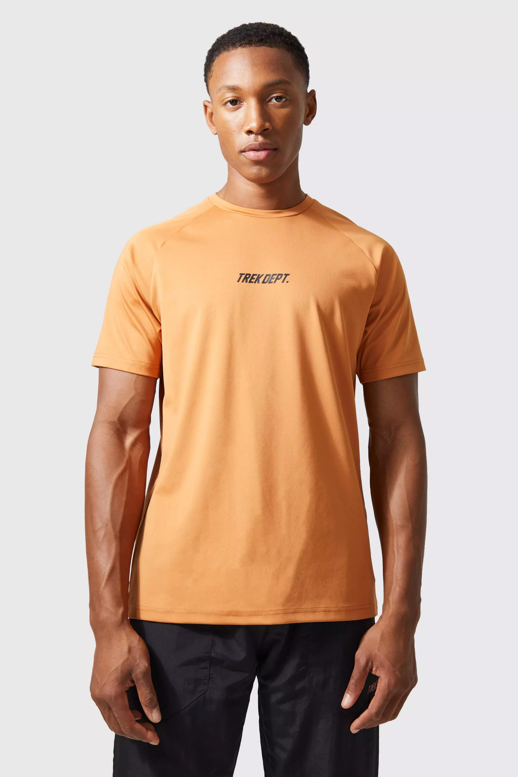 Orange Active Trek Performance T-shirt