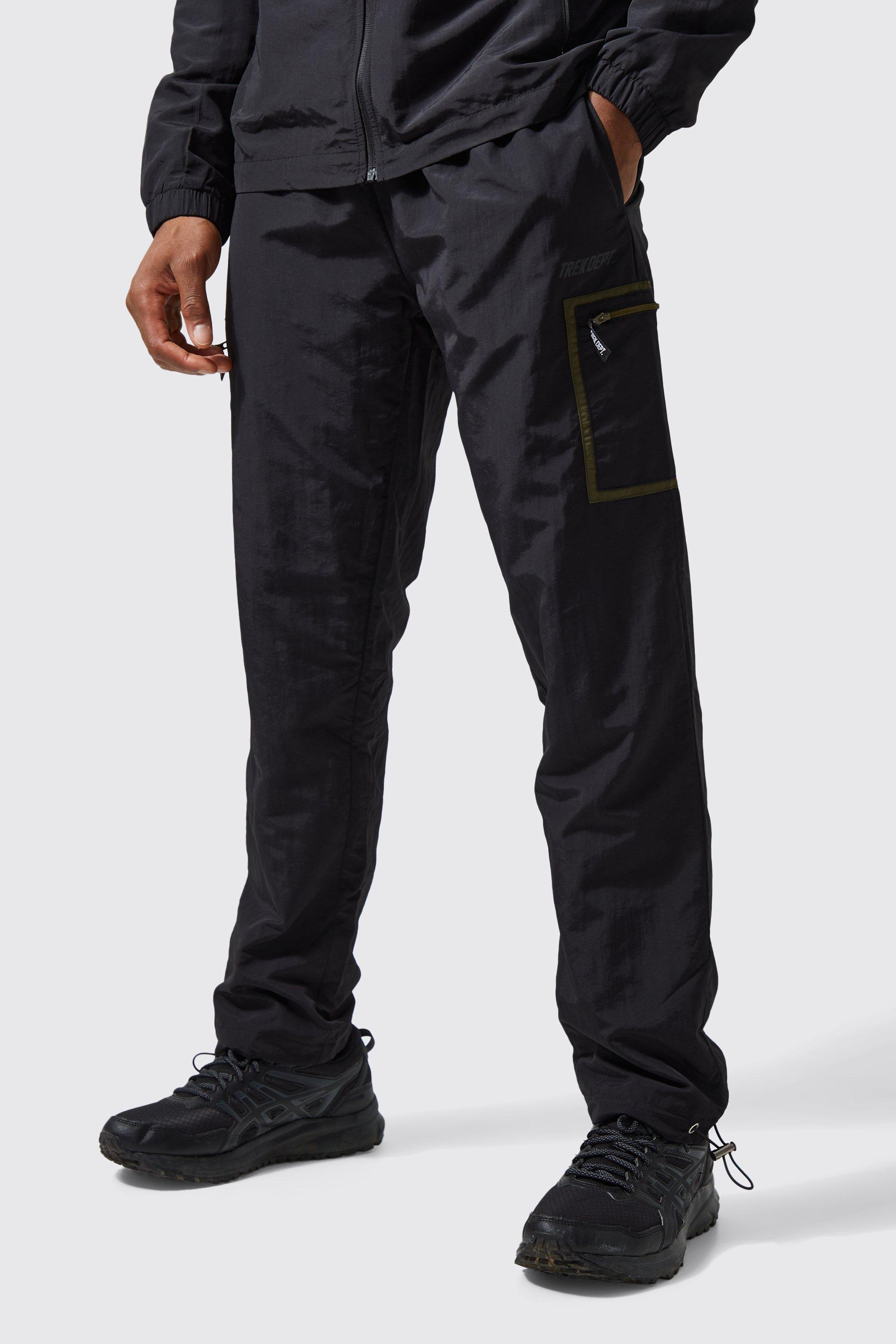 Nylon Cargo Joggers