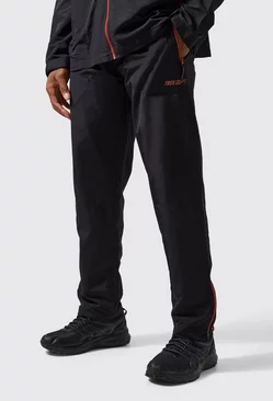 Active Skinny Stretch Woven Sweatpants Black