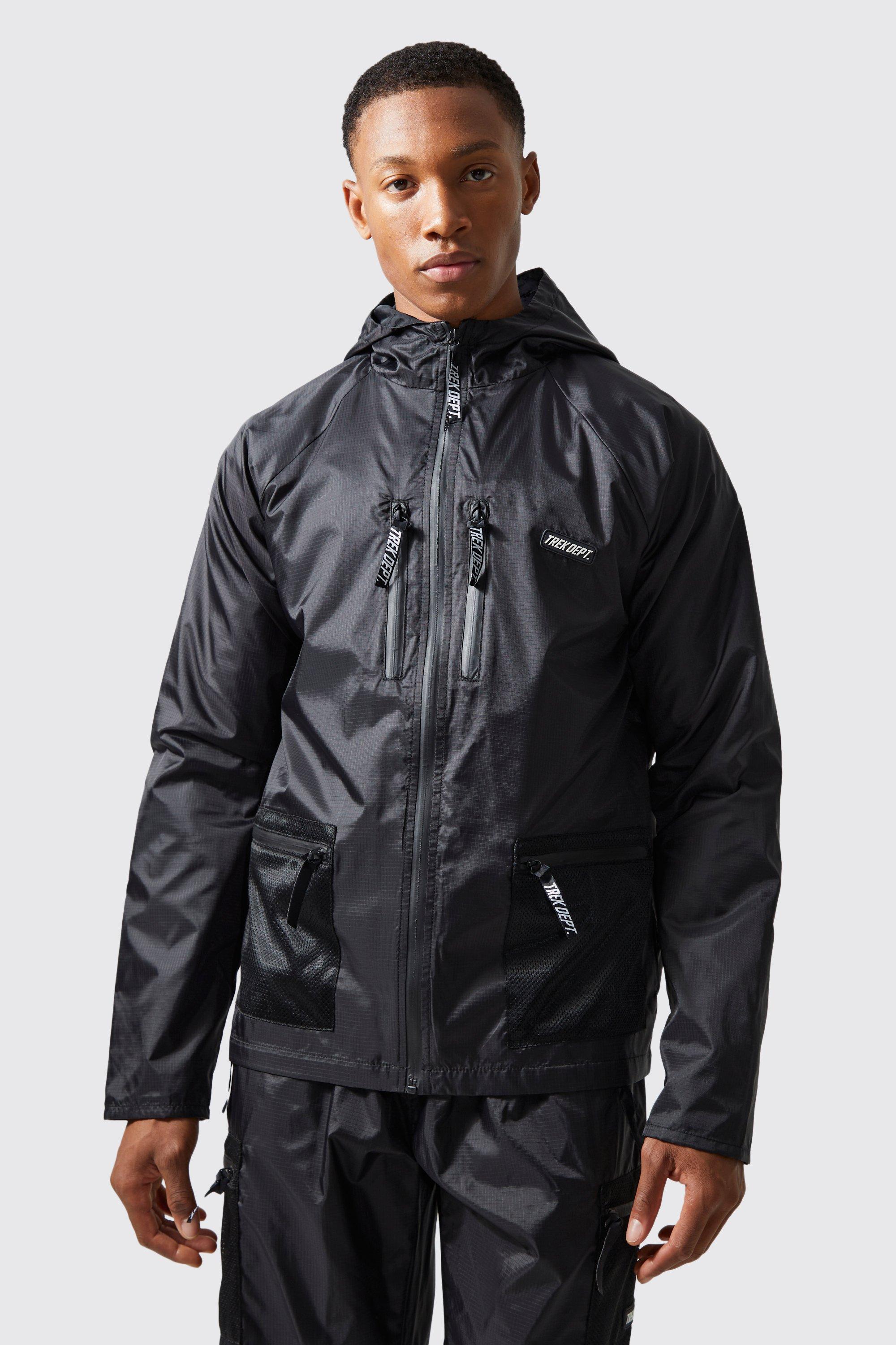 Boohooman windbreaker deals