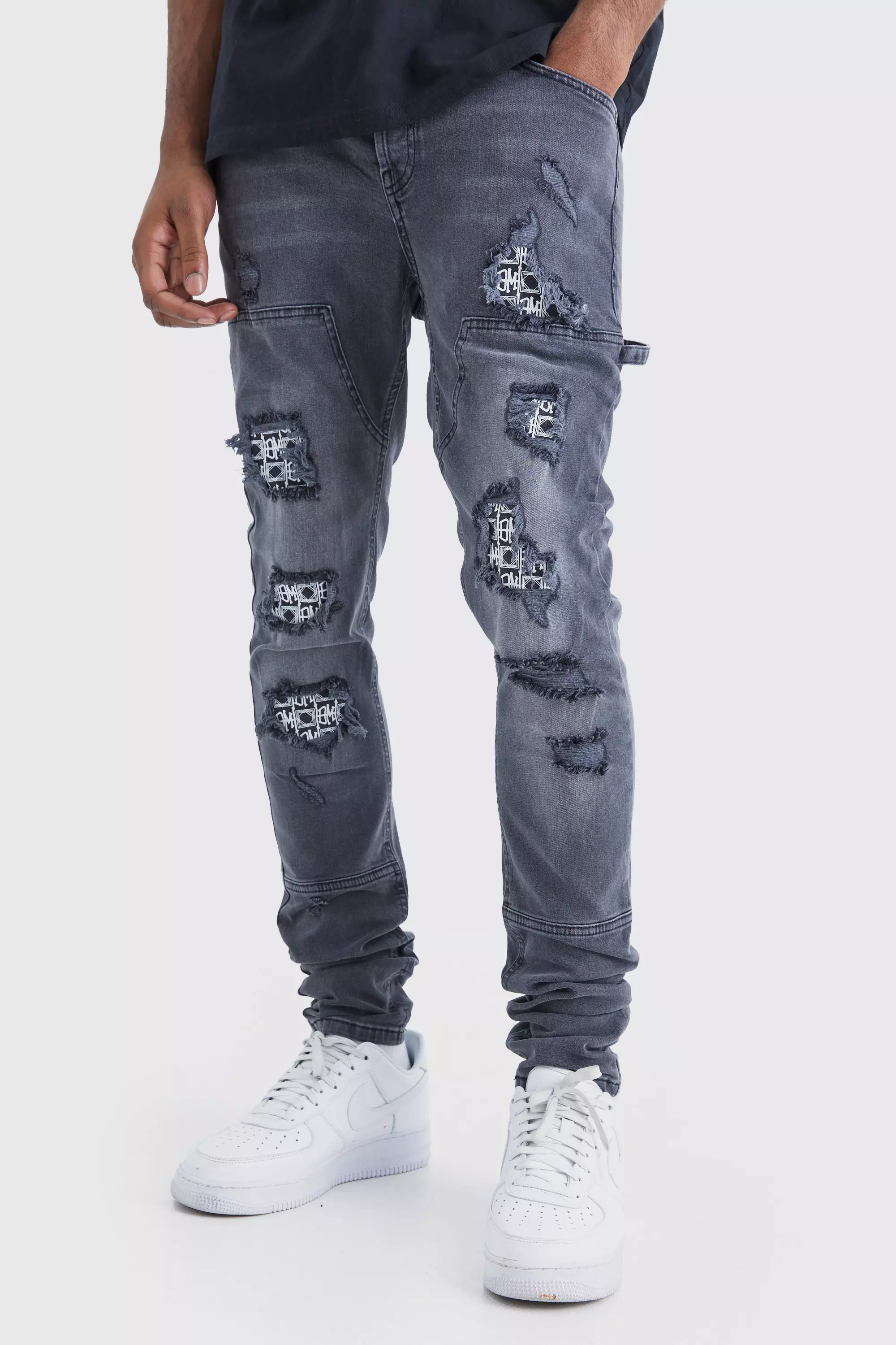 Men's Tall Ripped Jeans