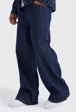 Extreme Baggy Rigid Jeans Indigo