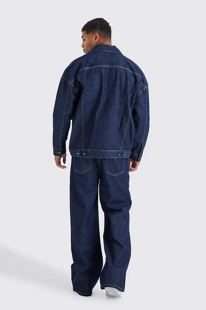 Super Baggy Rigid Jeans | boohooMAN USA Super Baggy Rigid Jeans | boohooMAN USA