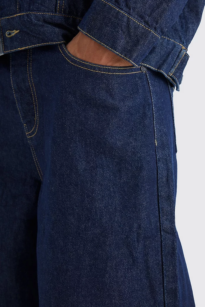 Super Baggy Rigid Jeans | boohooMAN USA Super Baggy Rigid Jeans | boohooMAN USA