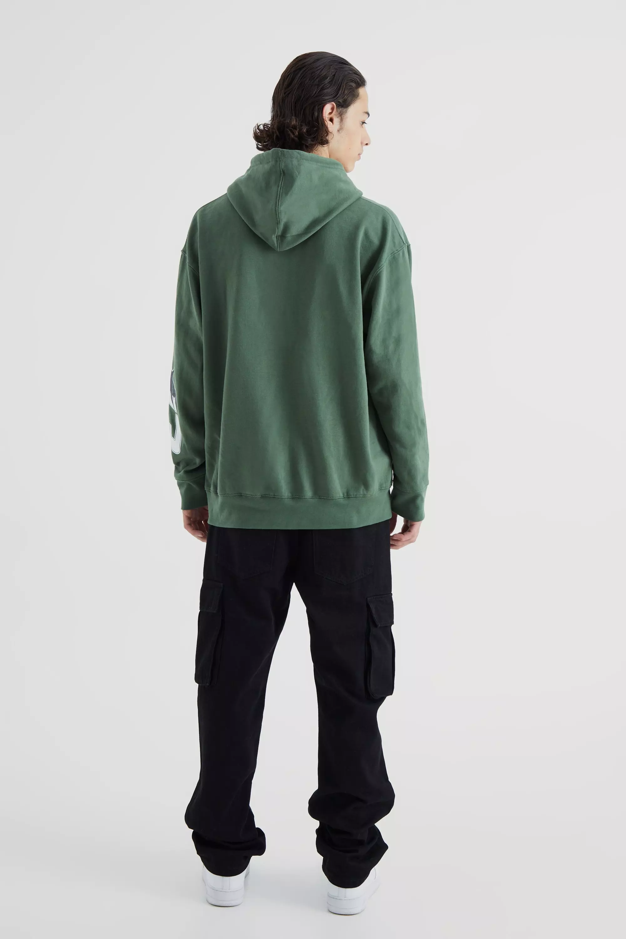 Jean cargo ample, True black autre image