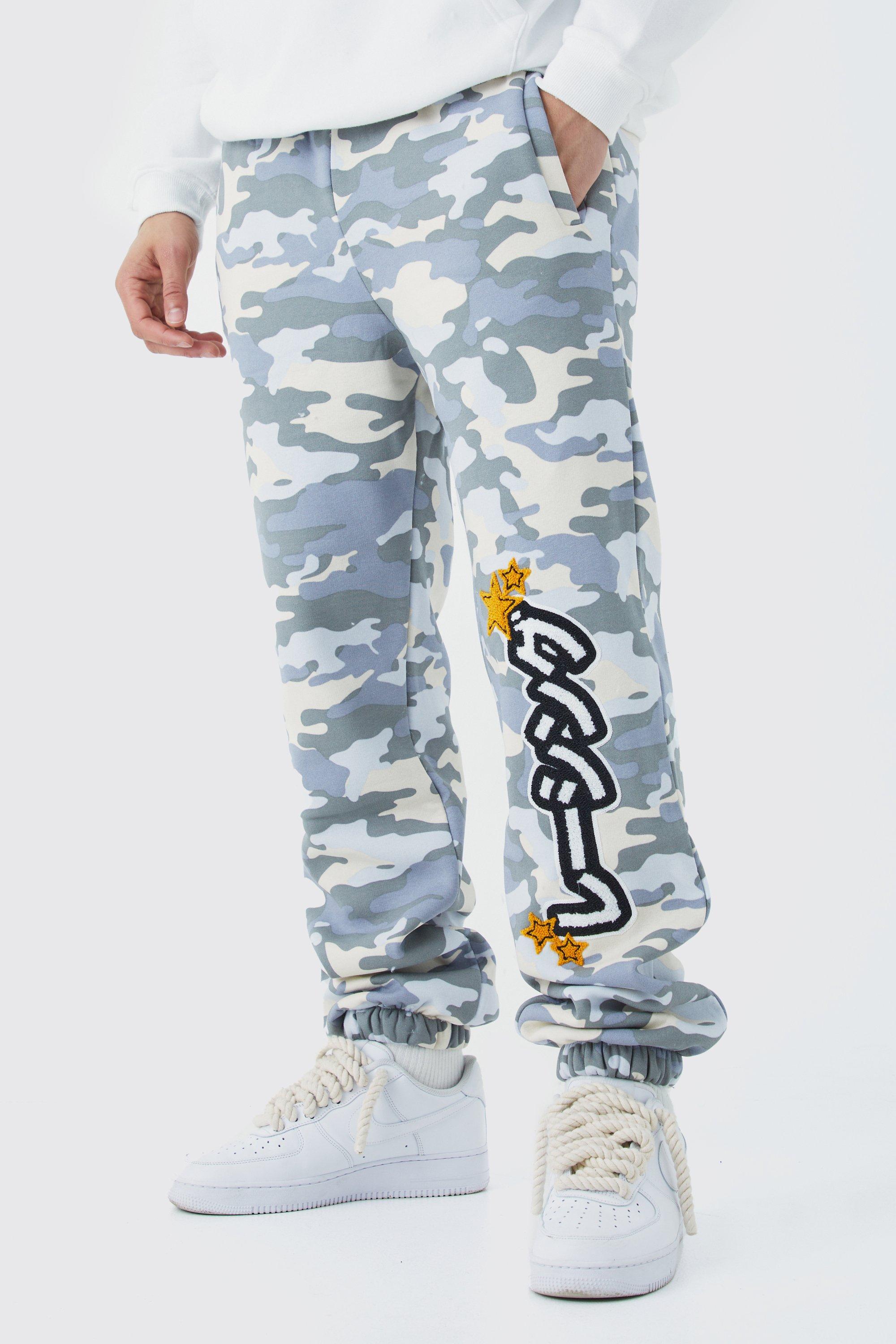 White camo online sweats