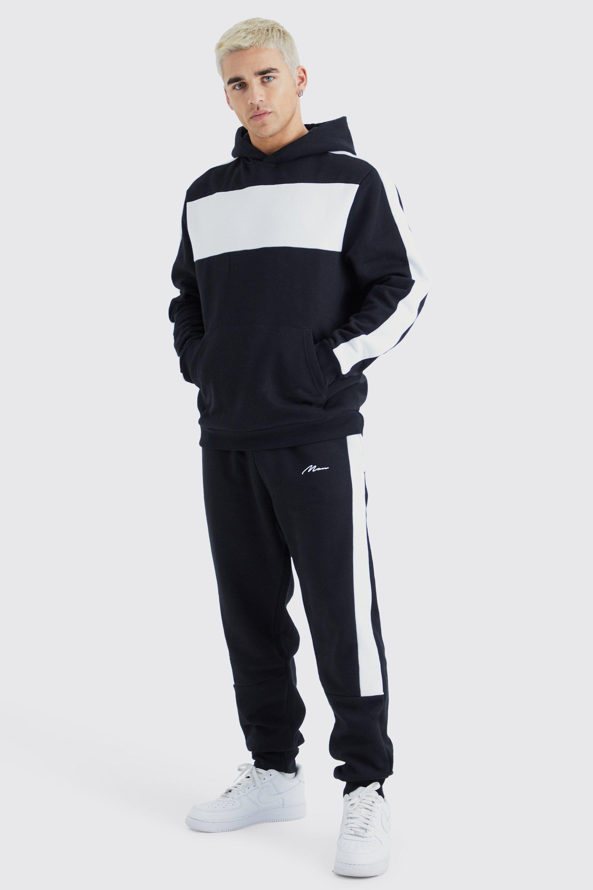 Nike block taping outlet tracksuit