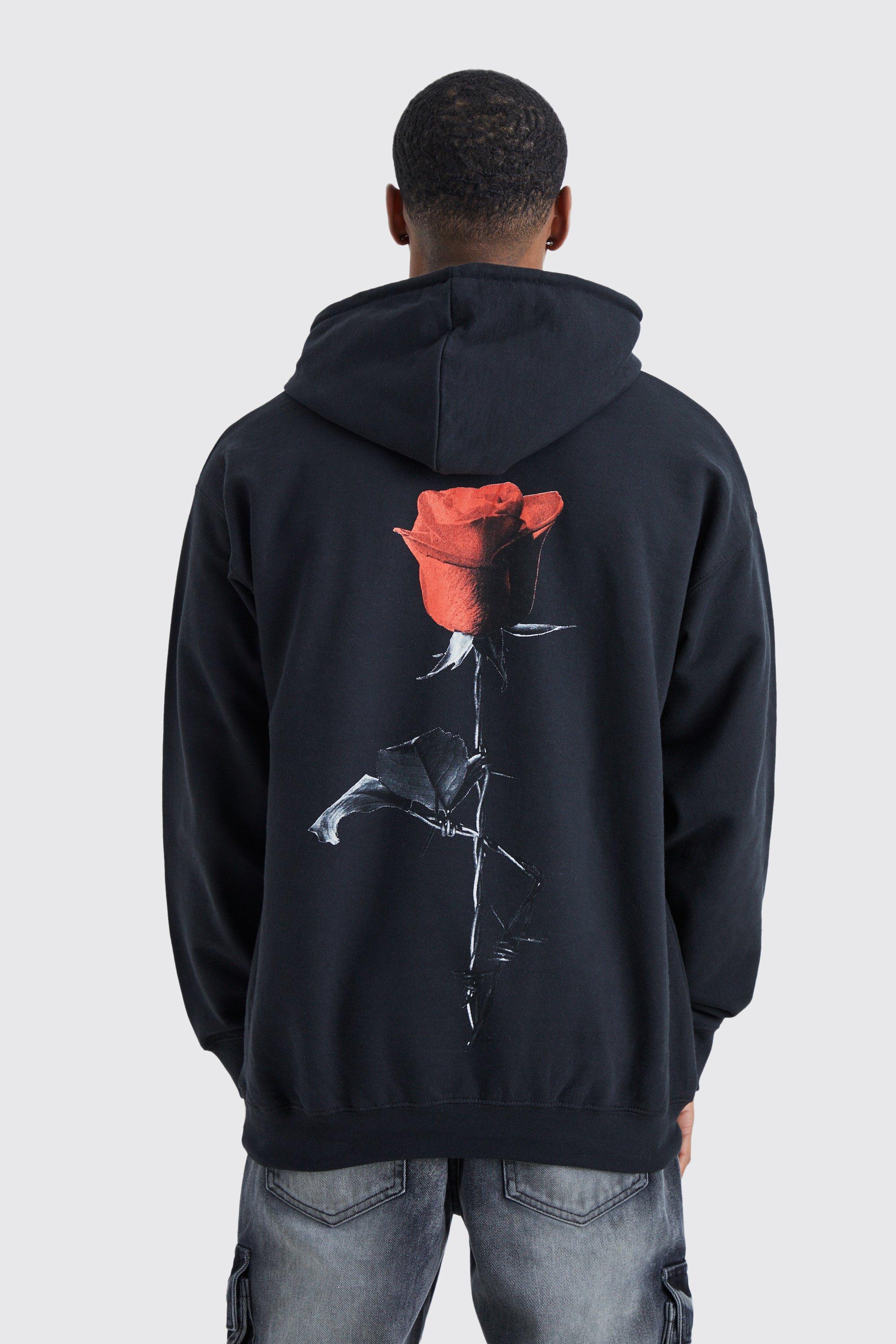 Rose hoodies hot sale for guys