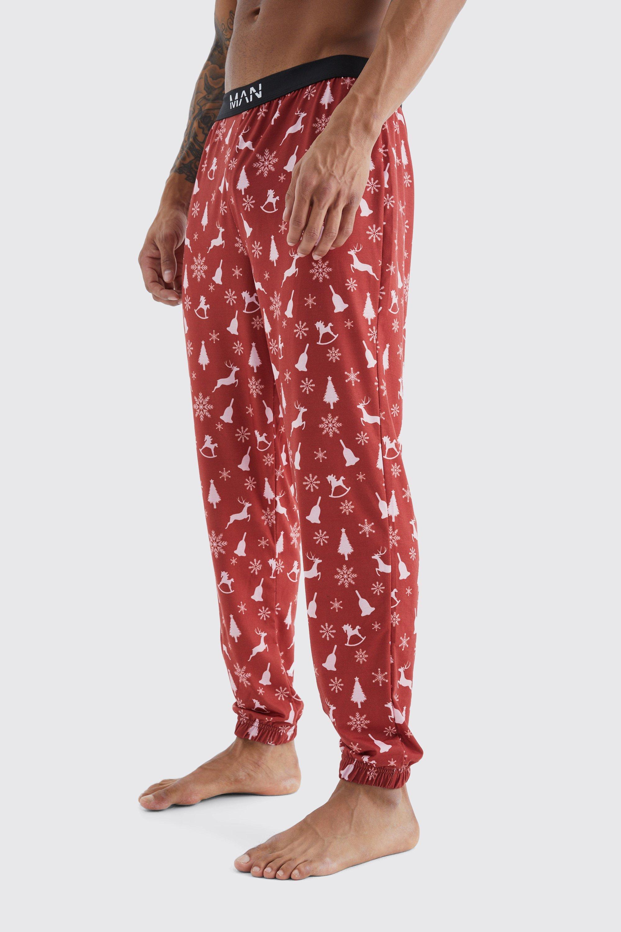 Boohooman best sale christmas pyjamas