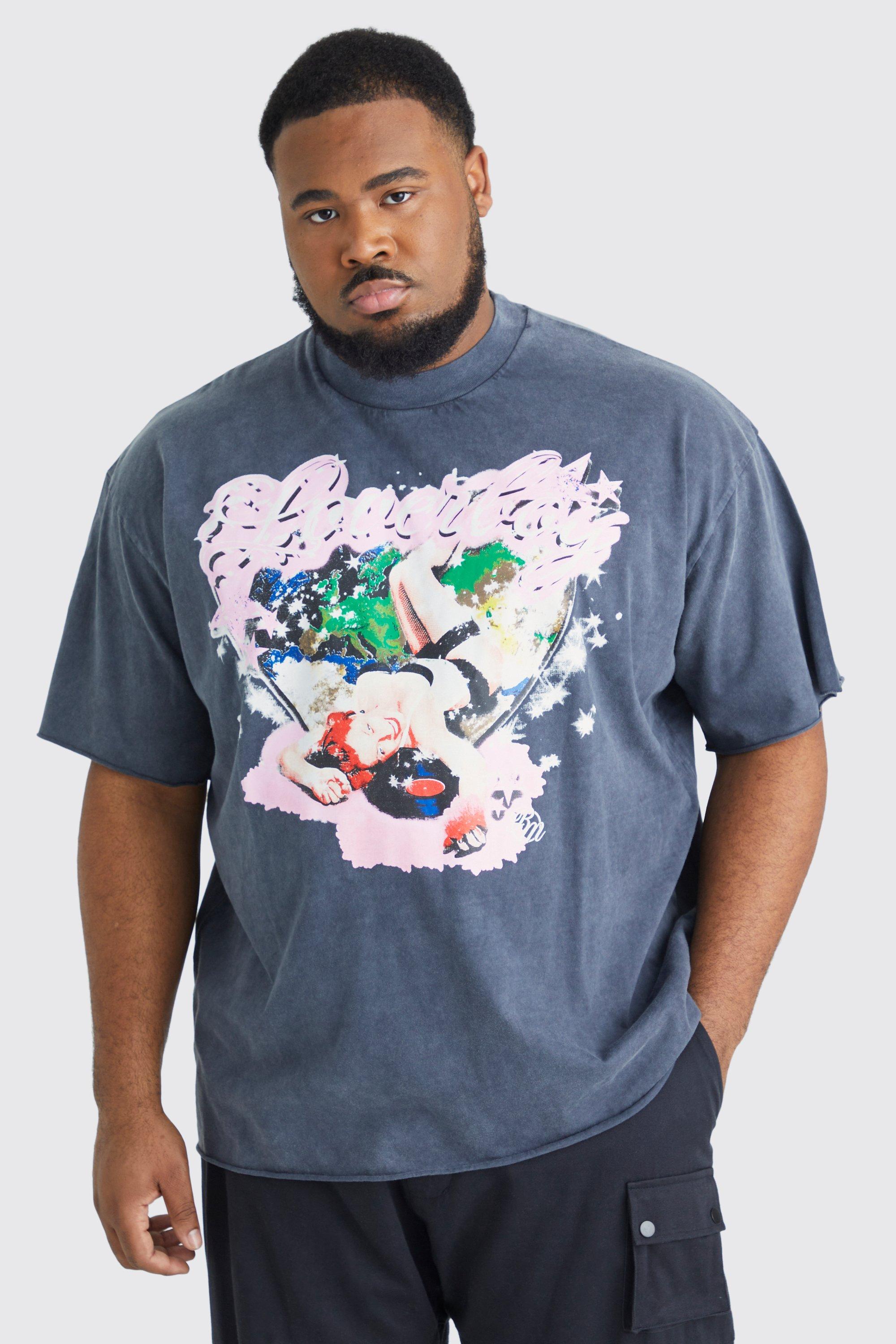 graphic t shirts for big men