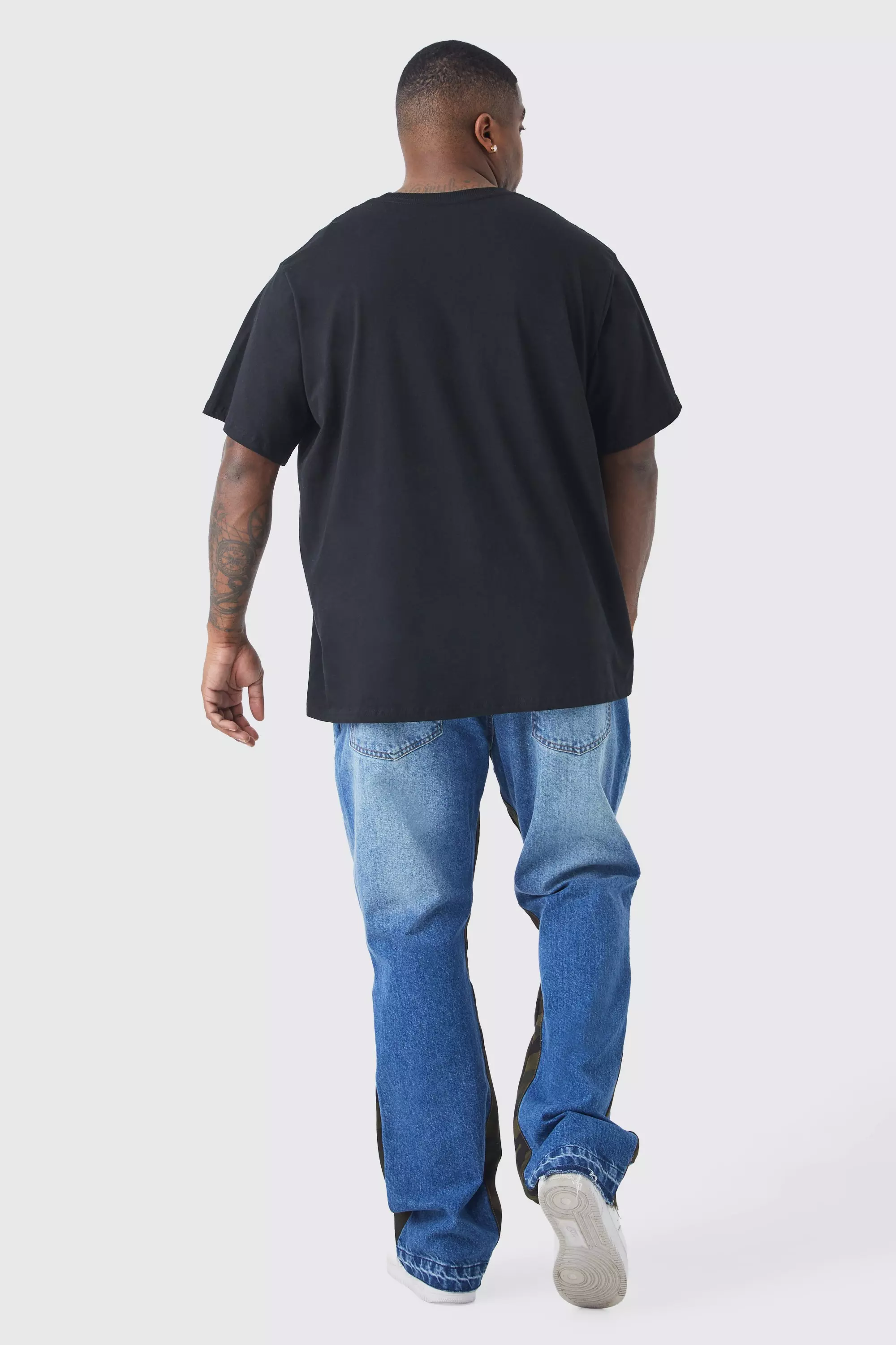 Grande taille - T-shirt à imprimé Korn, Black autre image