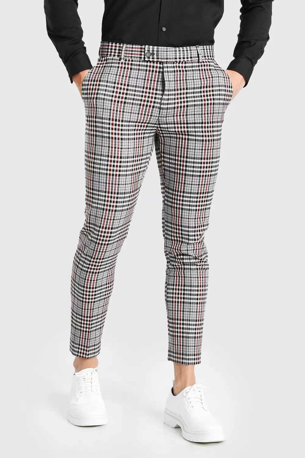 Technical Stretch Pin Tuck Relaxed Pants