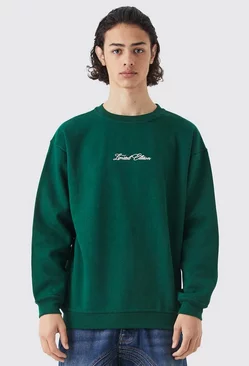 Green Limited Oversized Sweatshirt