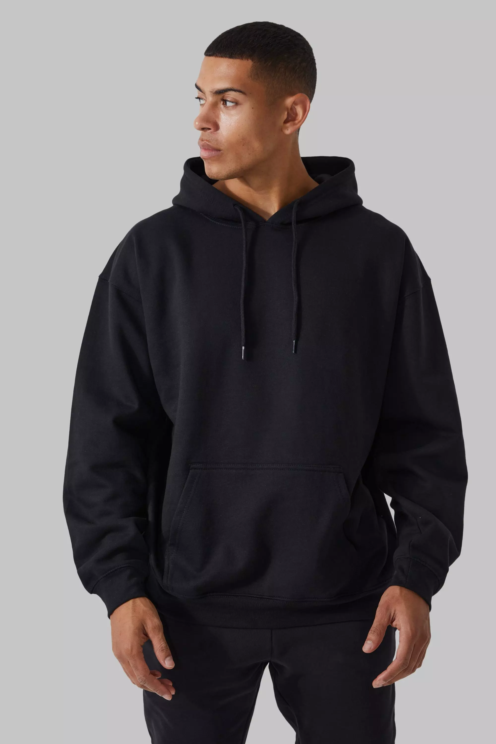 Active Oversized One More Rep Hoodie boohooMAN USA