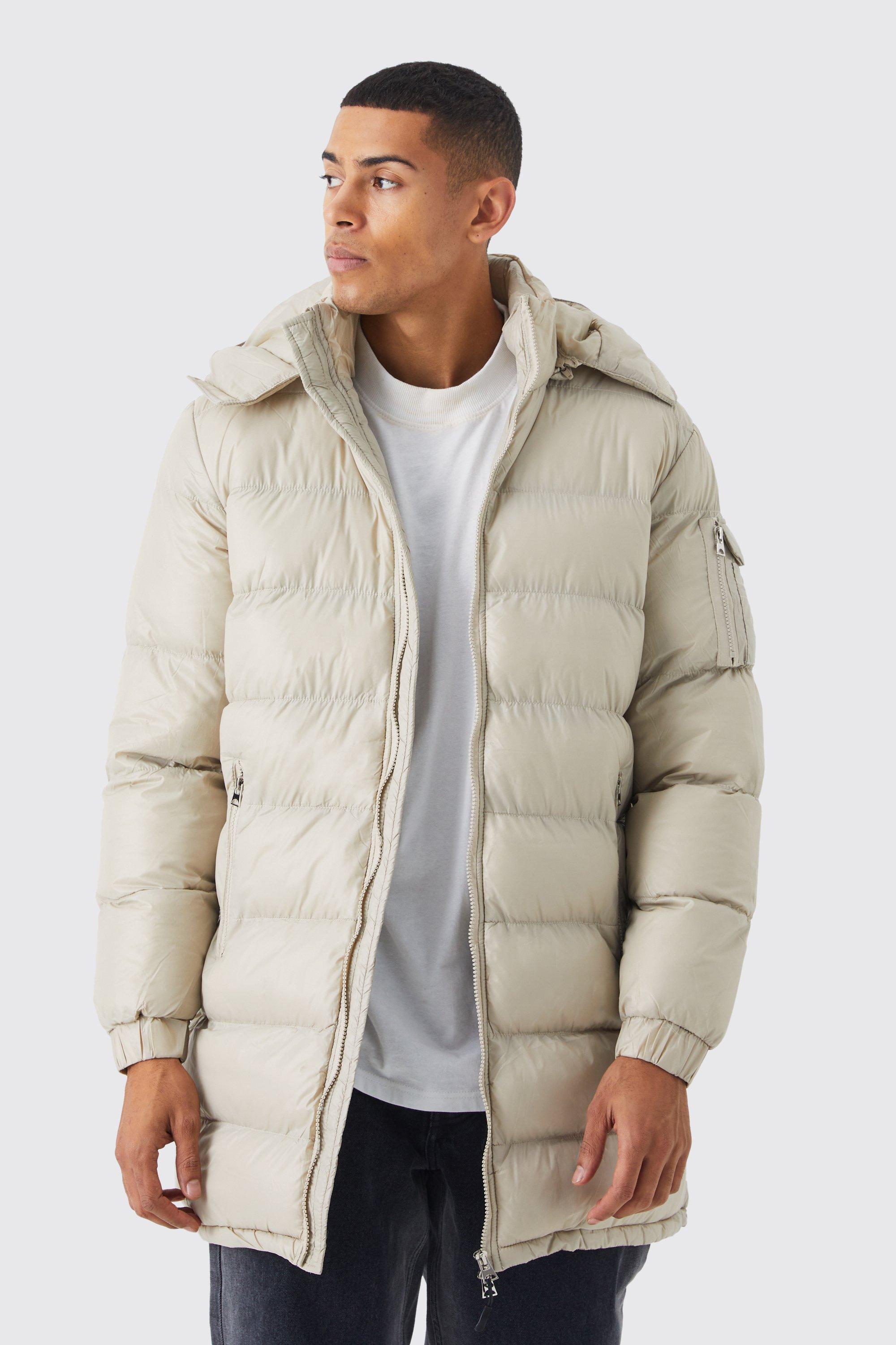 Boohooman puffer jacket best sale