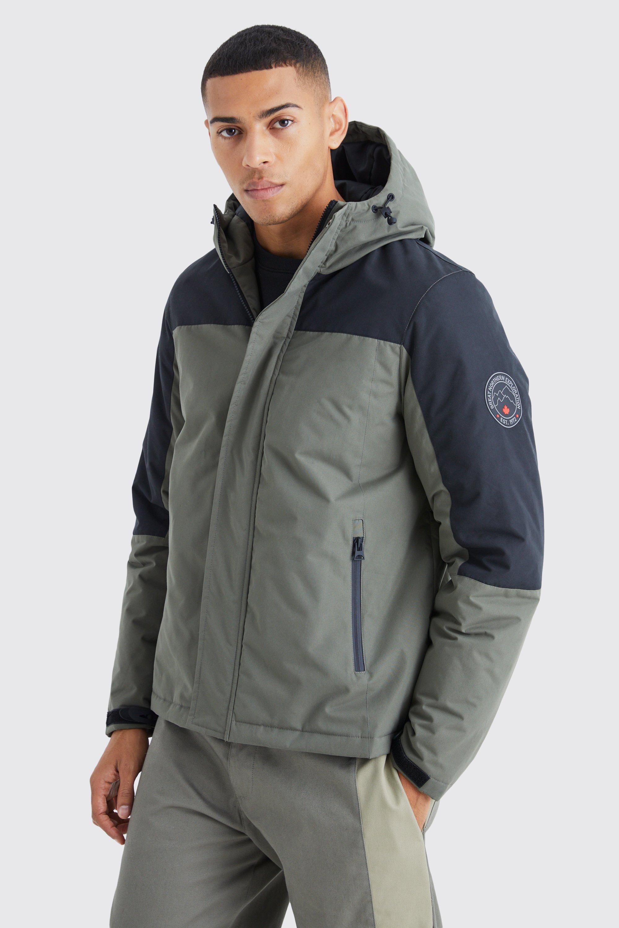 Boohooman parka outlet