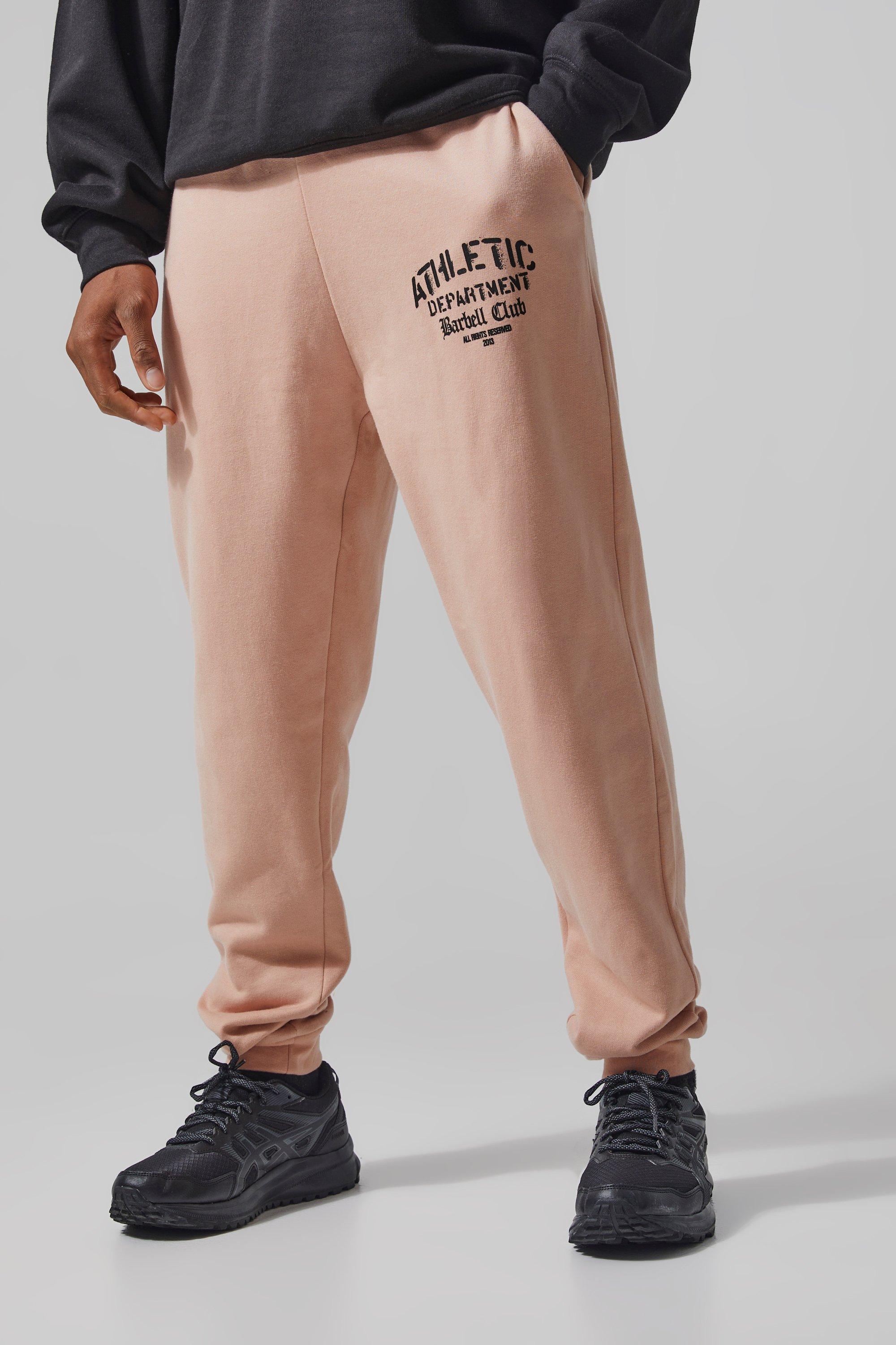 Man Active Oversized Barbell Club Joggers