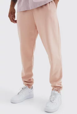 Oversized Pour Homme Graphic Sweatpants Dusty pink