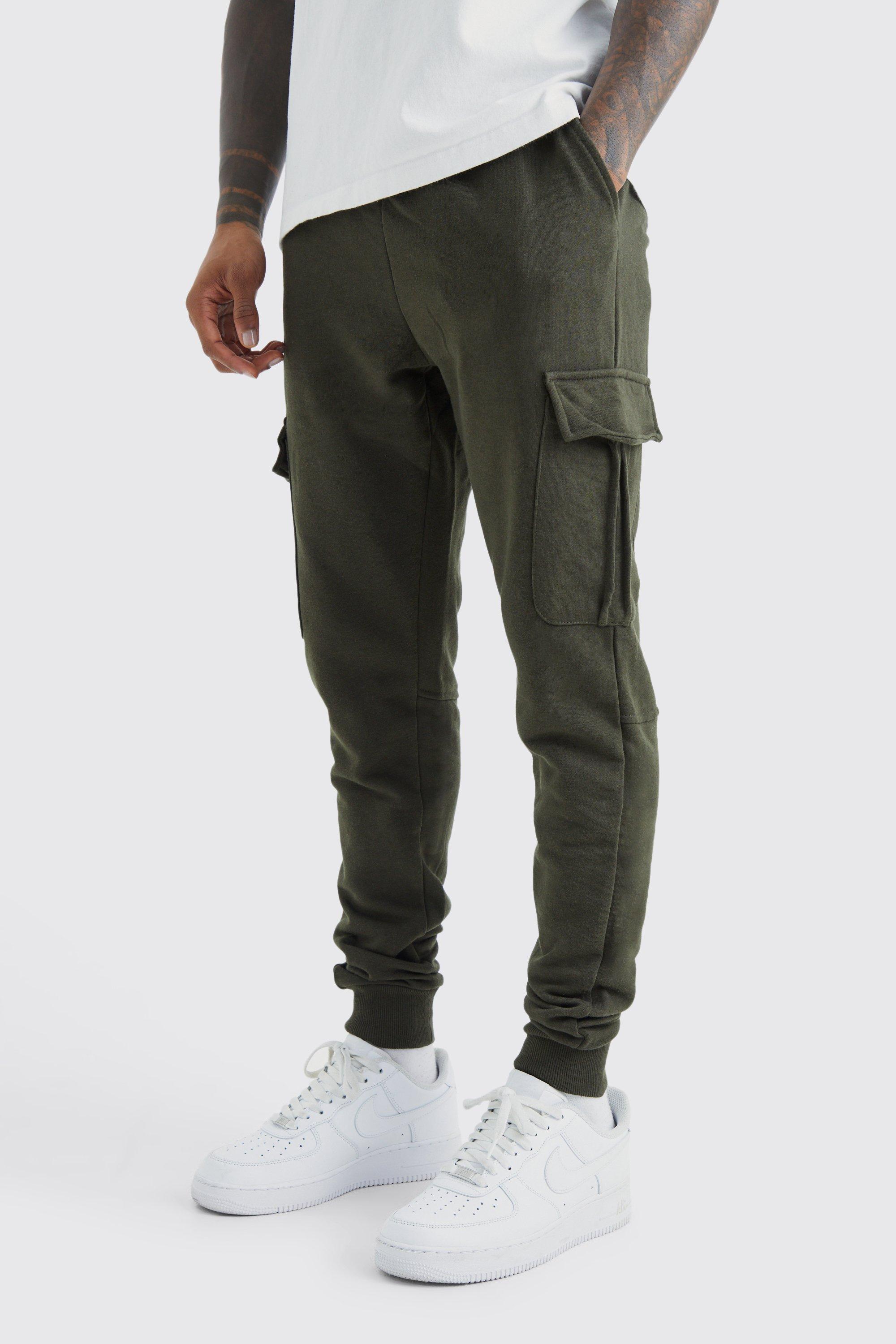 Cargo best sale joggers boohooman