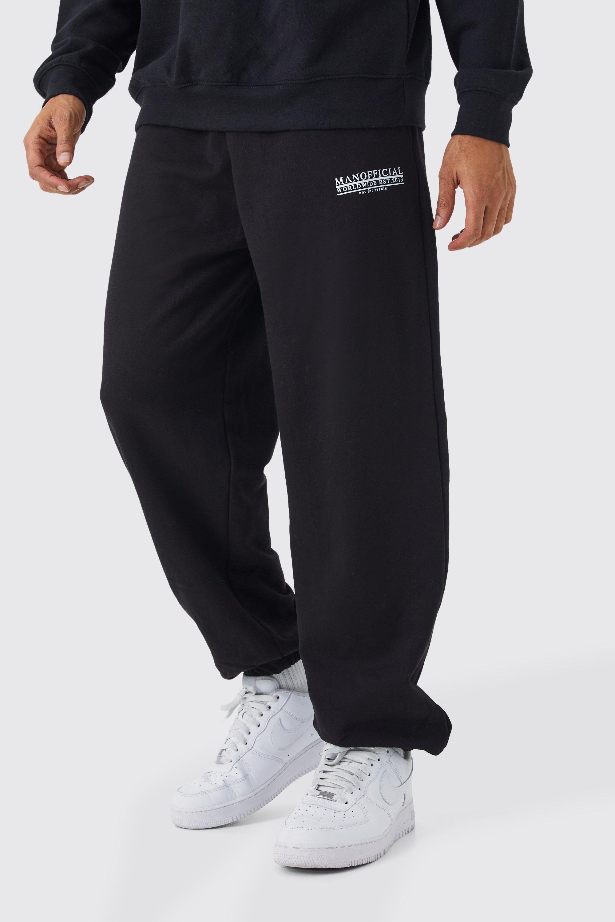 Boohooman store track pants