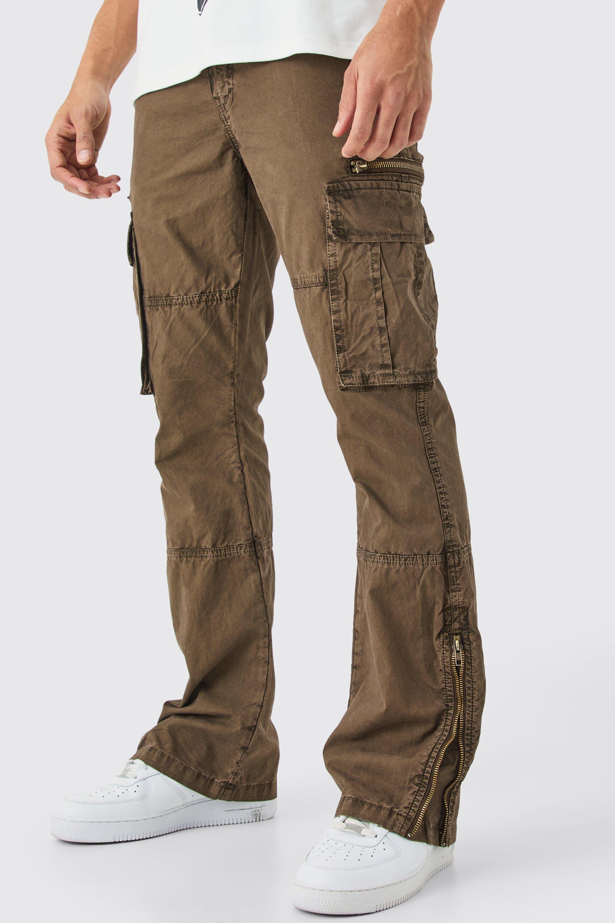 archive Ralph Lauren flare cargo pants