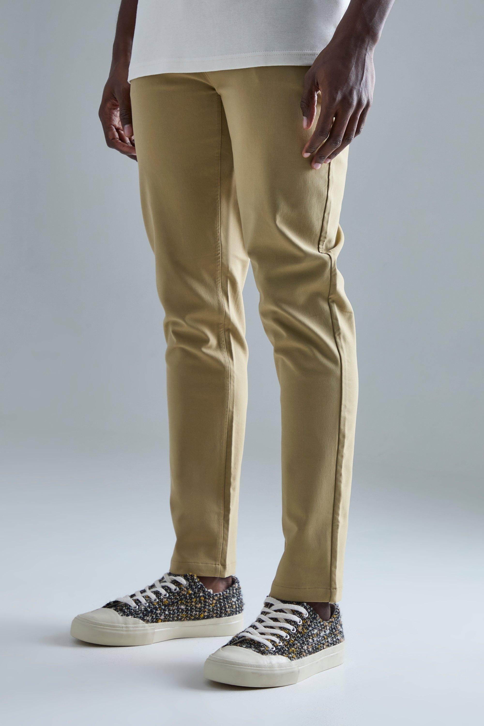 Tall Slim Fit 4 Way Stretch Pintuck Trouser