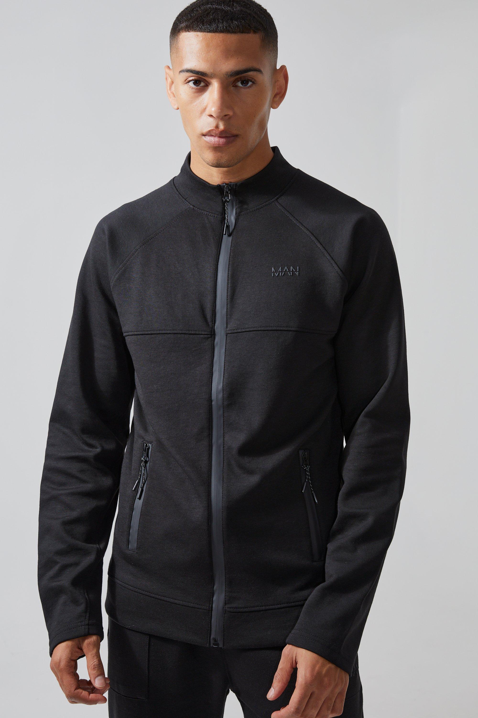 Funnel neck fleece outlet mens