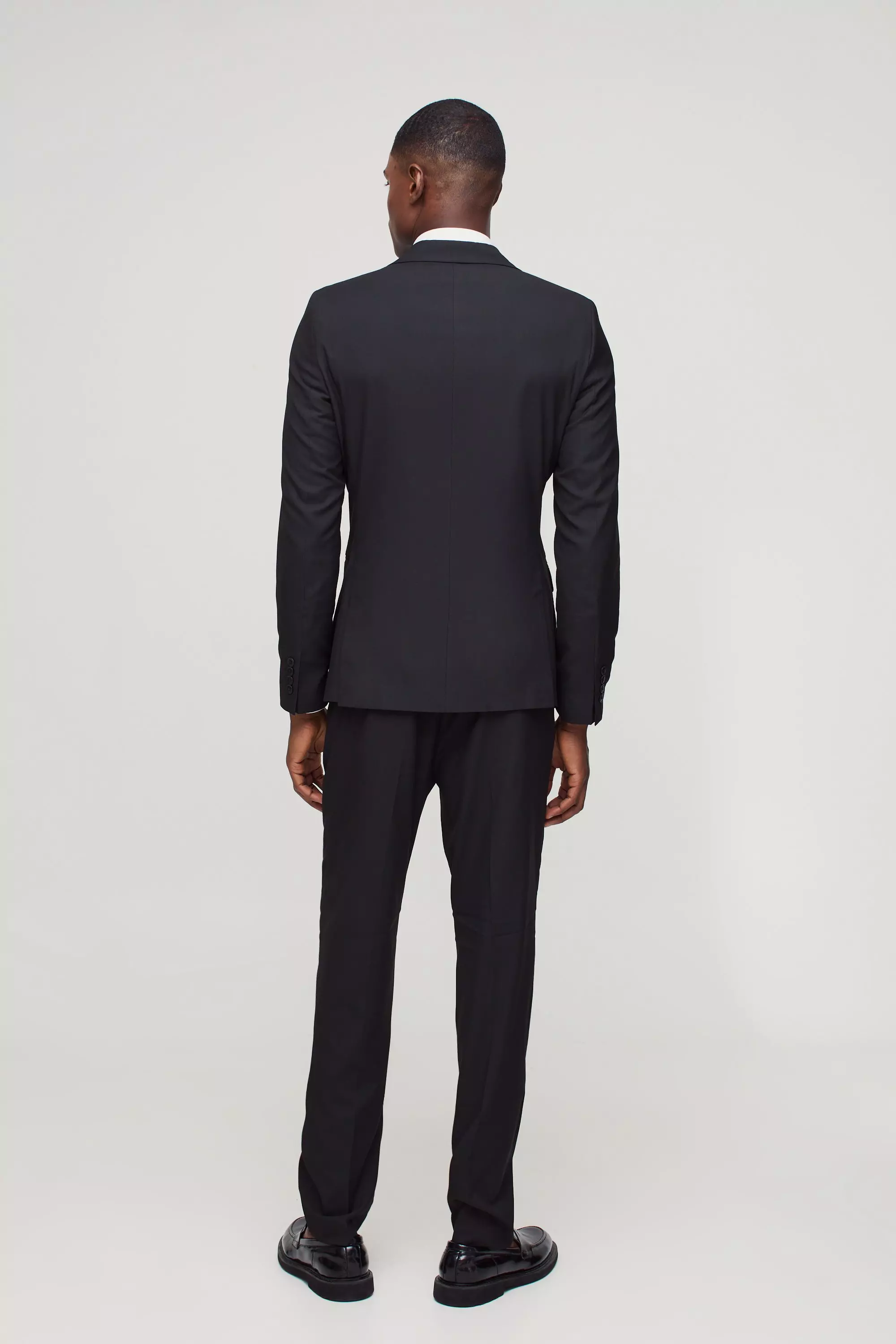 Black Slim Suit Trousers alternative image