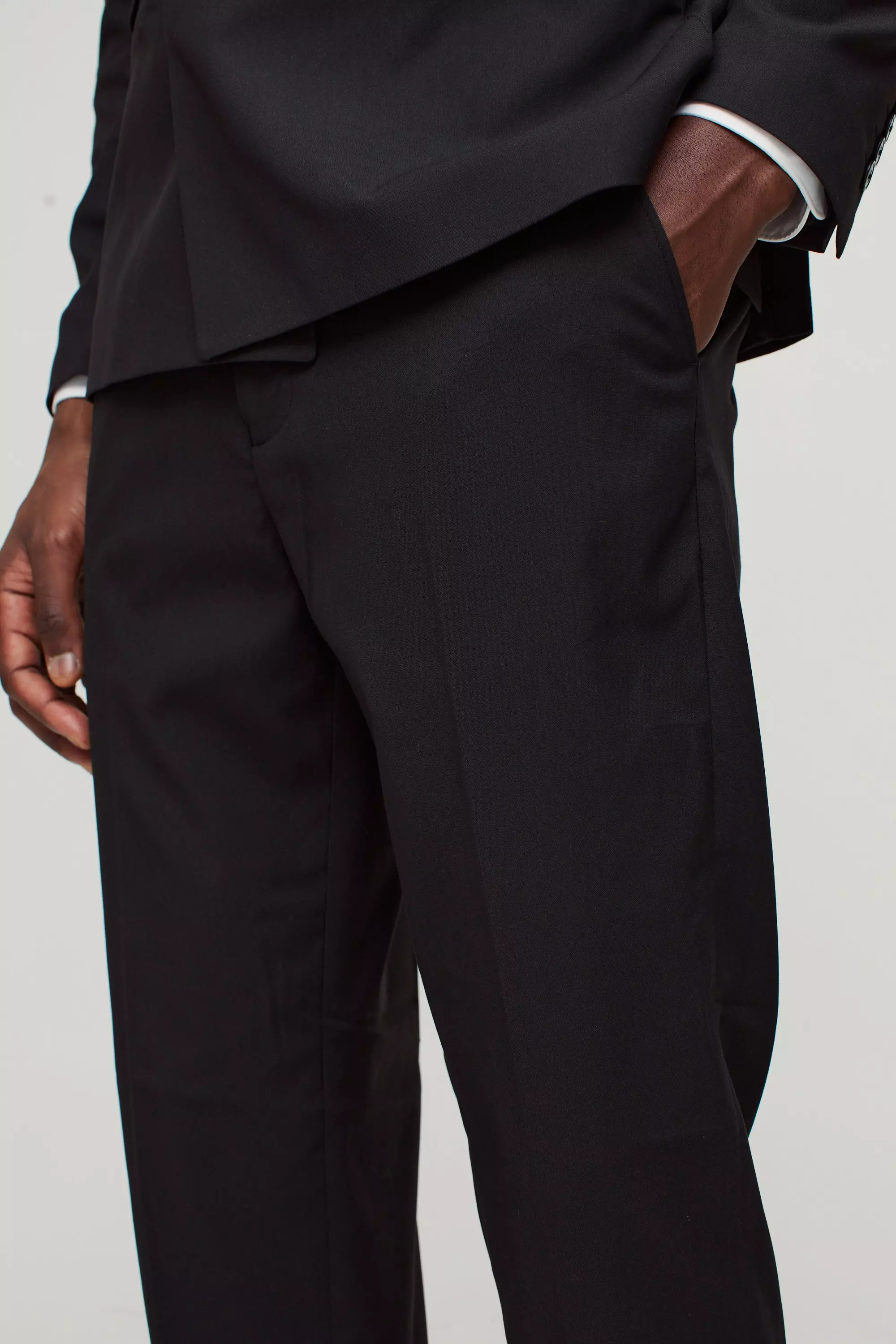 Black Slim Suit Trousers alternative image