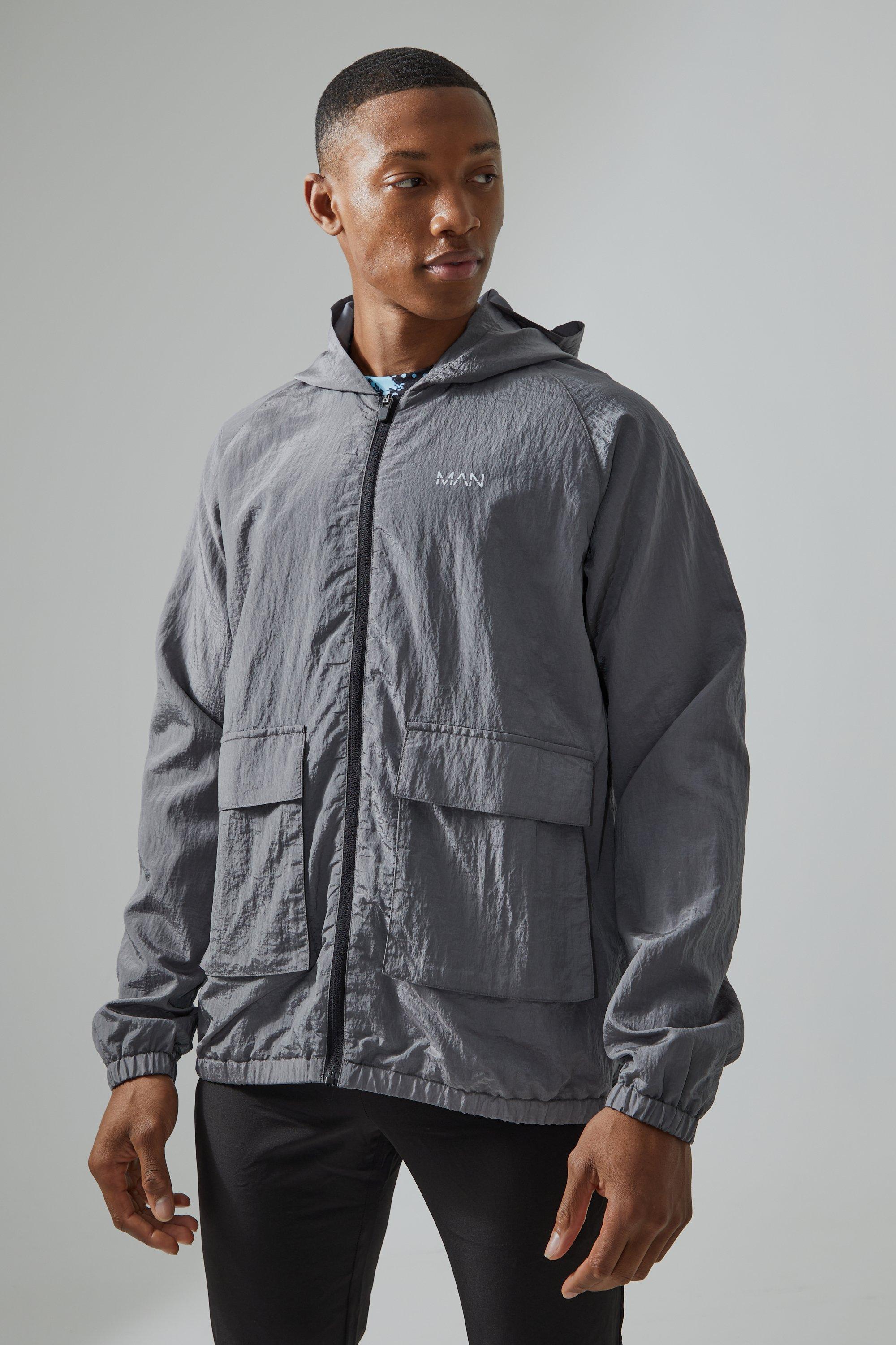 Boohooman windbreaker deals