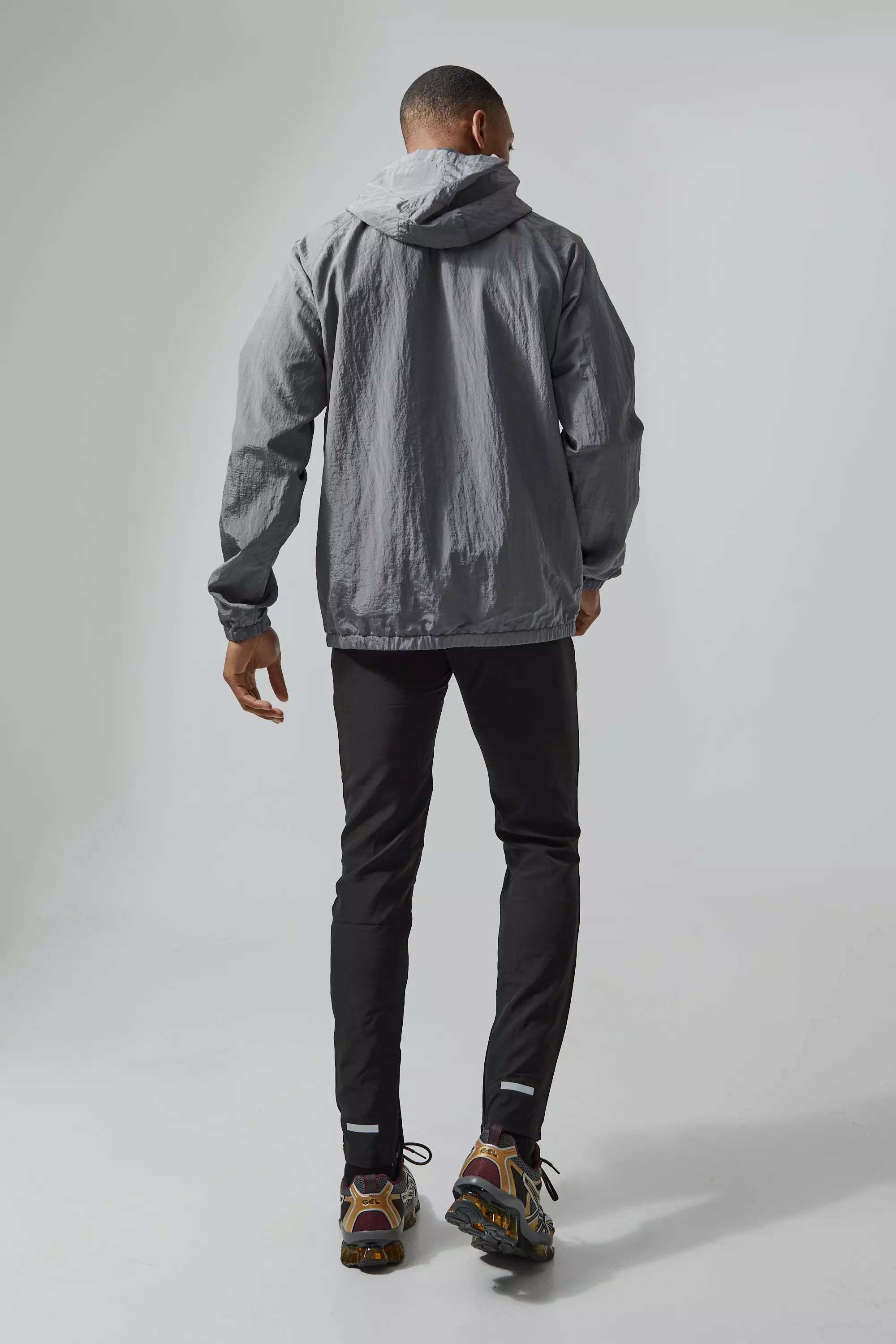 Coupe-vent utilitaire en nylon - MAN Active, Charcoal autre image