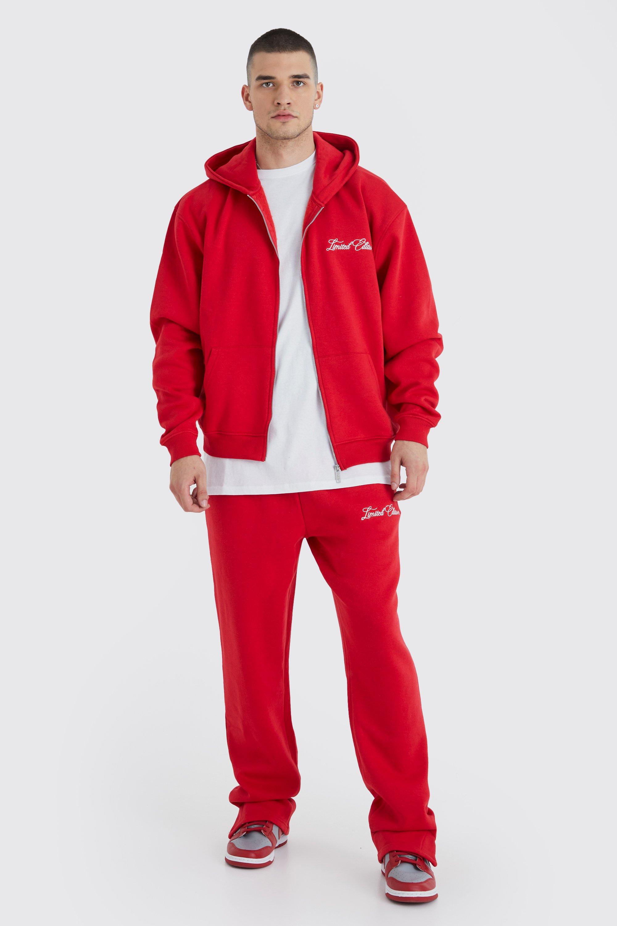 Boohooman discount hooded tracksuit