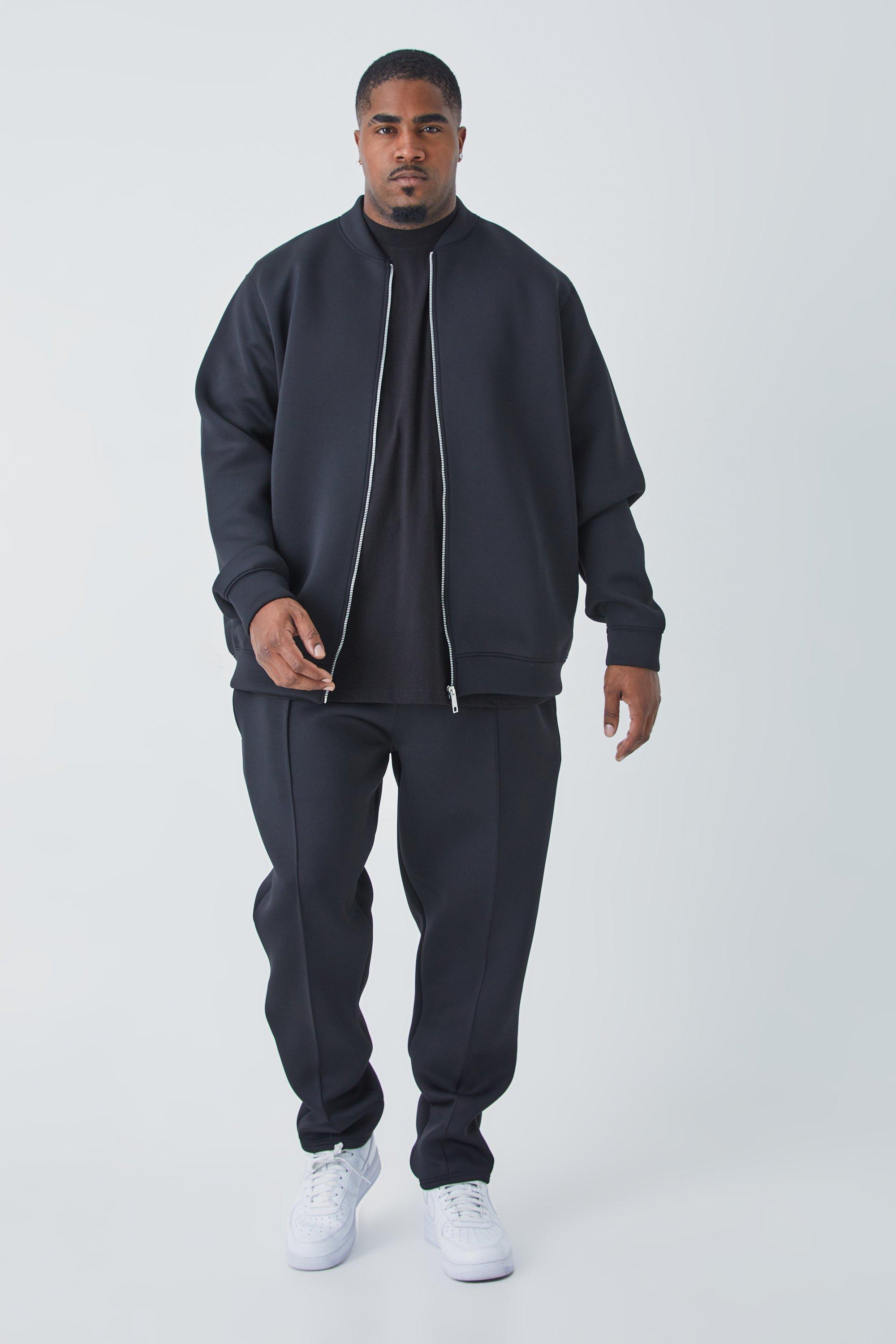 Importé - Ensemble Jogging Homme Manche Longue Grande Taille –