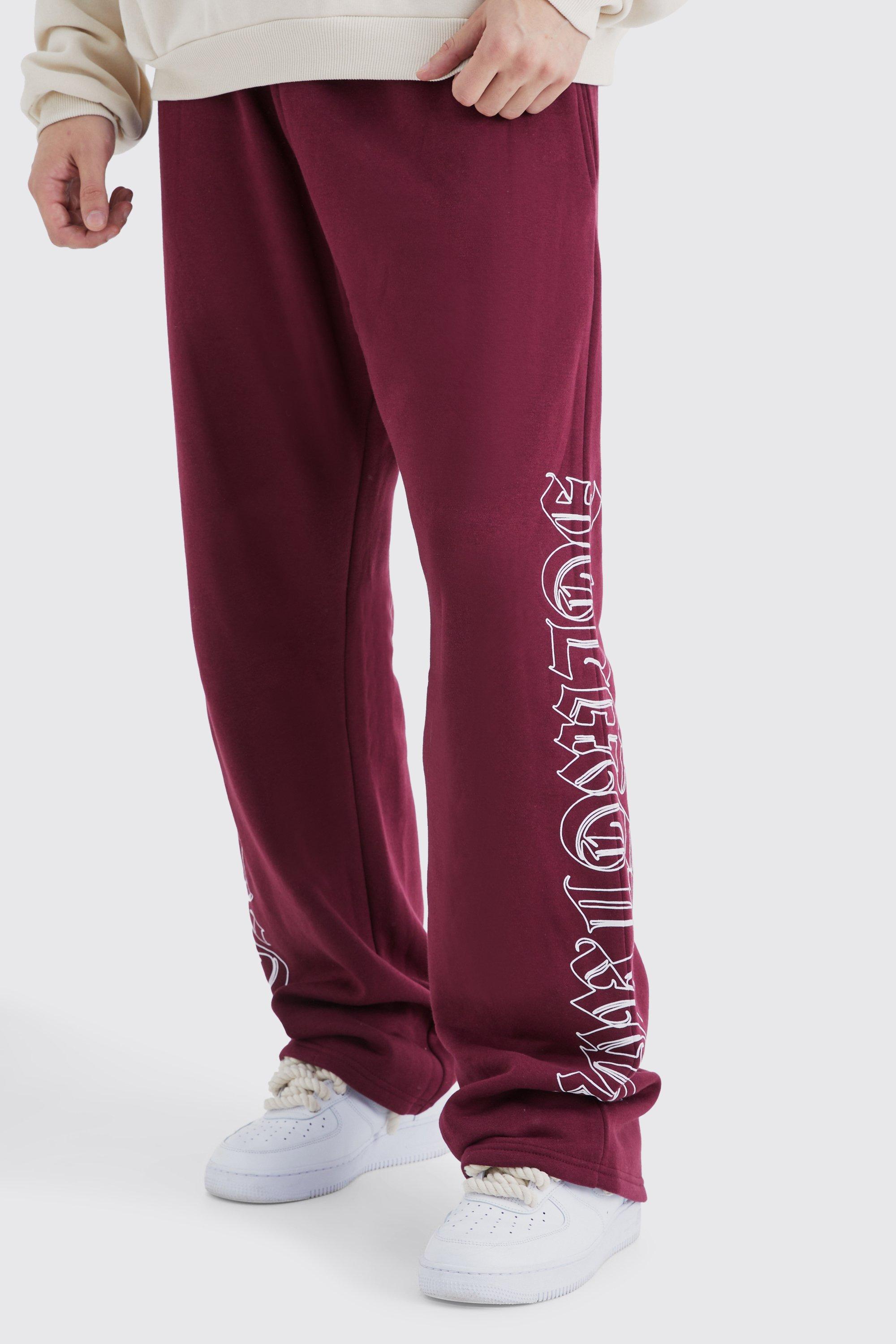 Boohooman store track pants