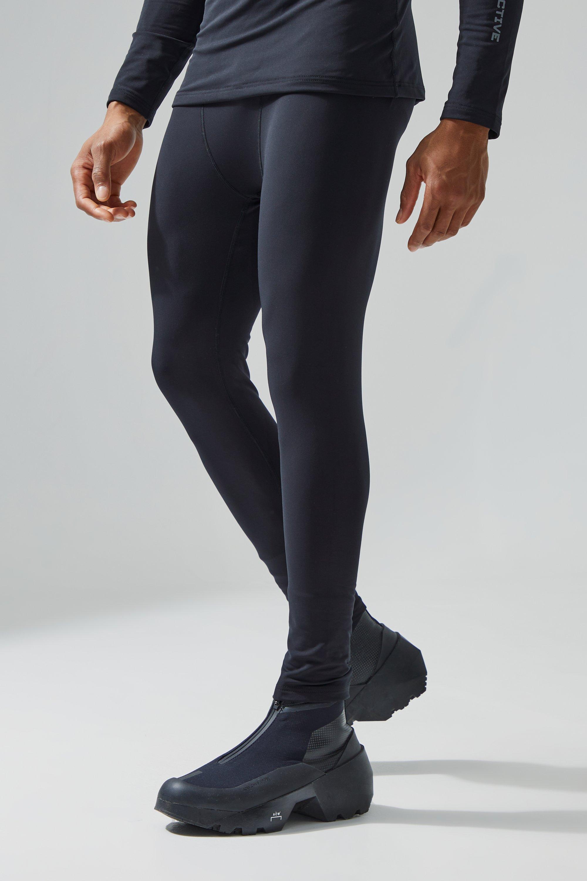 Mens discount fleece leggings