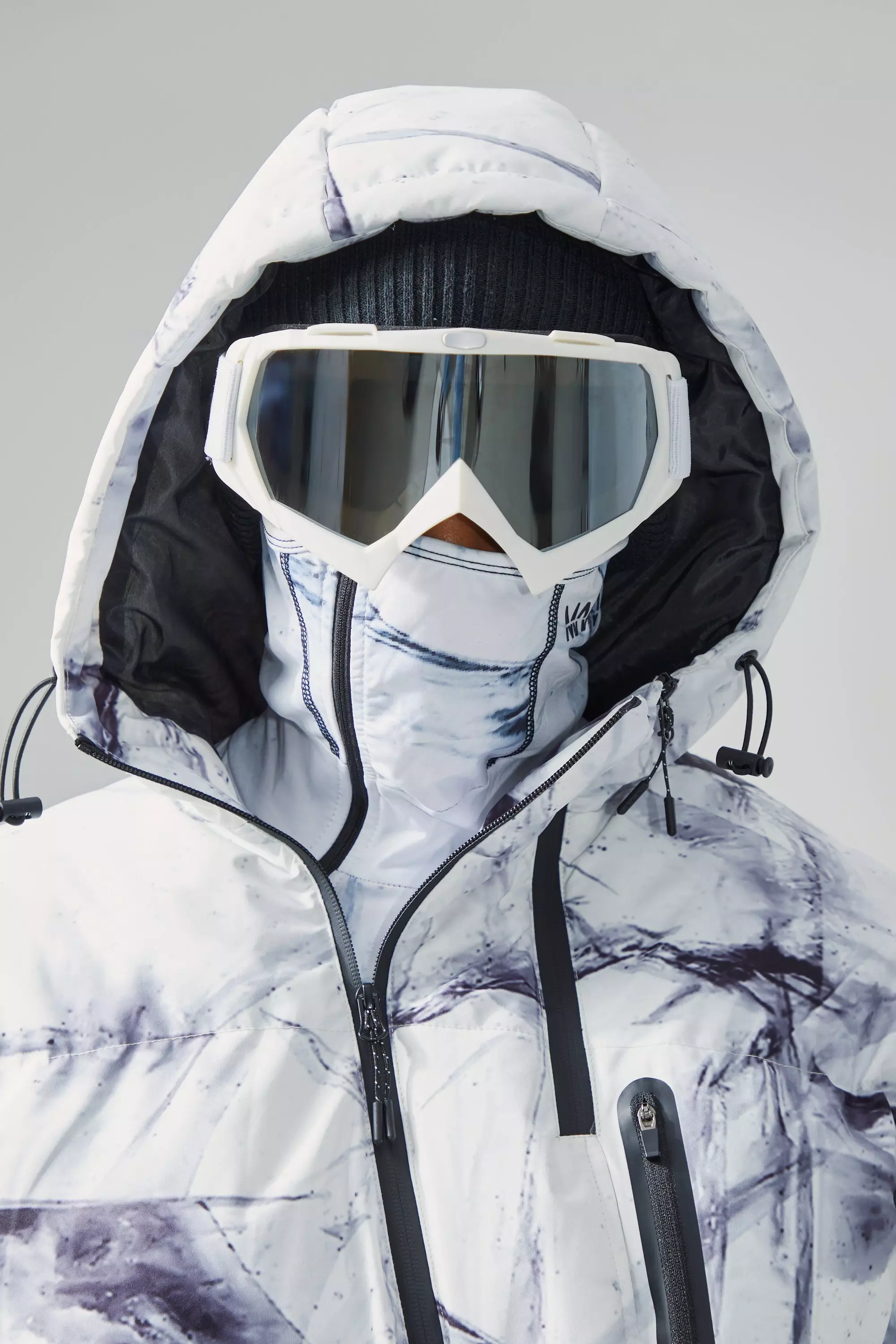 White Man Ski Googles alternative image