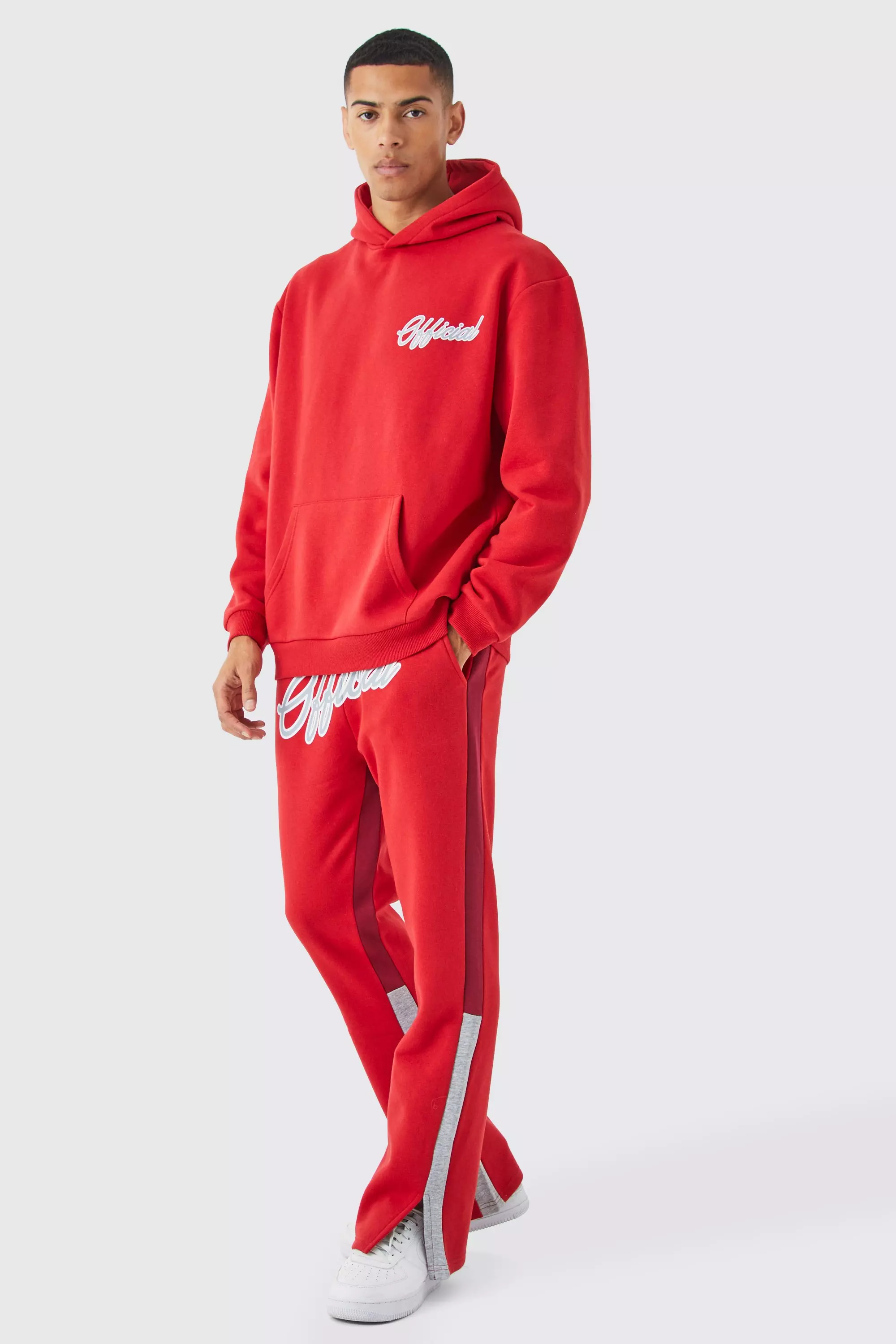 Red Official Oversized Gusset Tracksuit