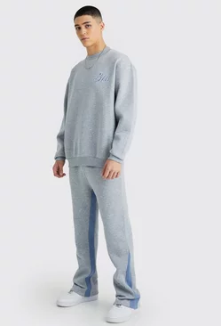 Grey Man Extended Neck Gusset Tracksuit