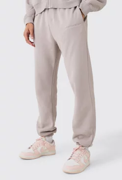 Core Fit Official Acid Wash Jogger Taupe