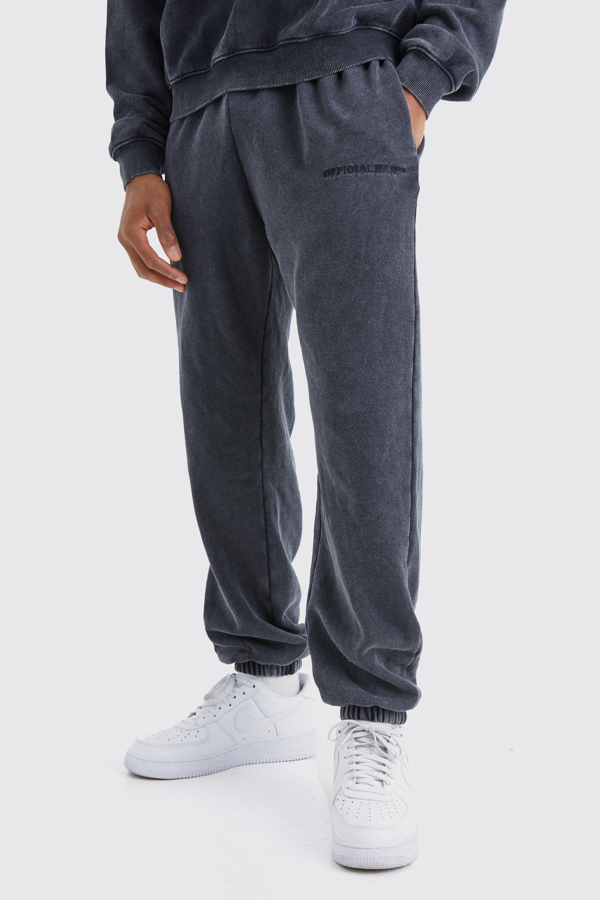 Men's Sweatpants - Dark grey OZONEE JS/XW01 - Men's Clothing