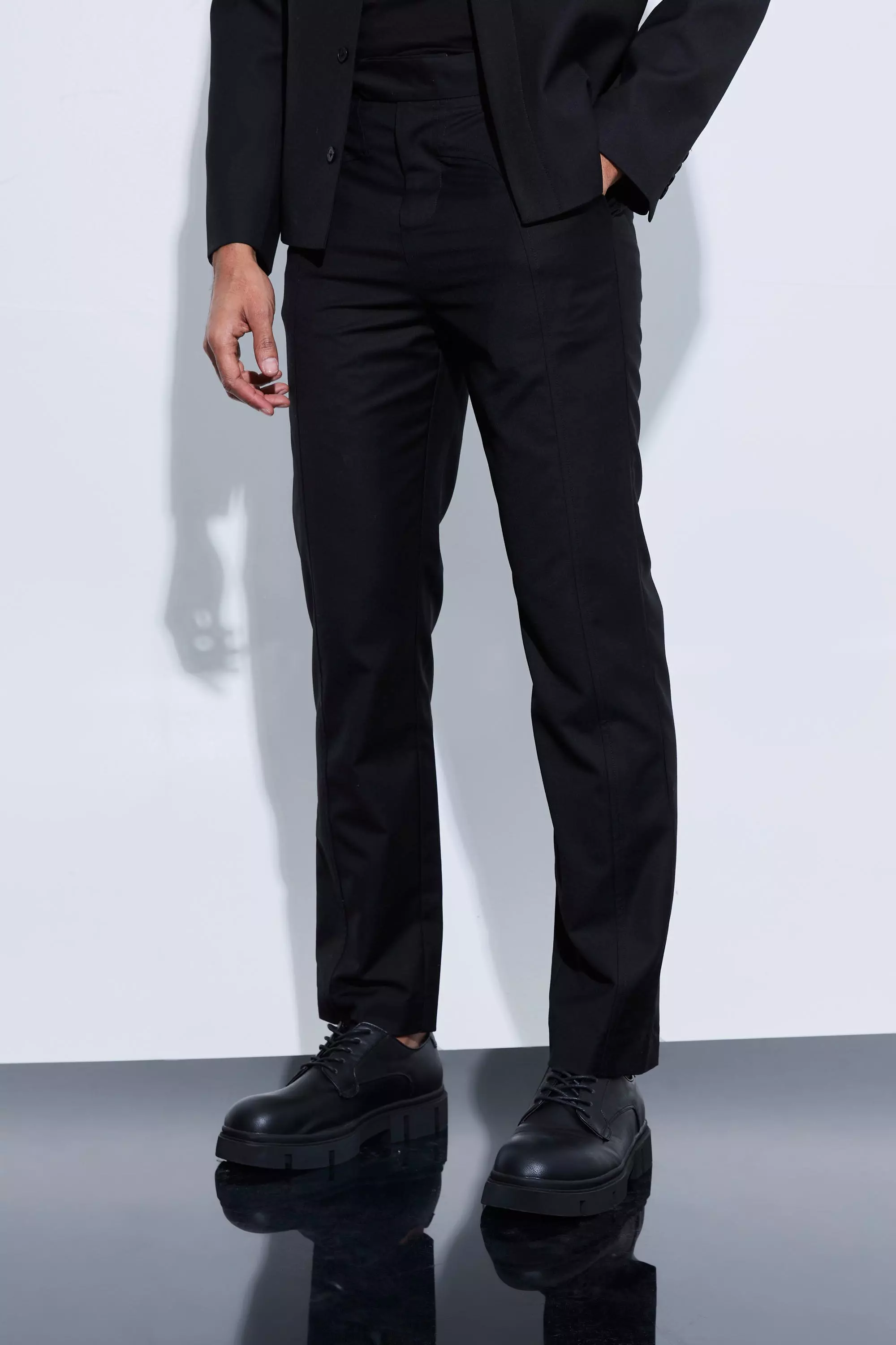 Men's Black Tailored Suits