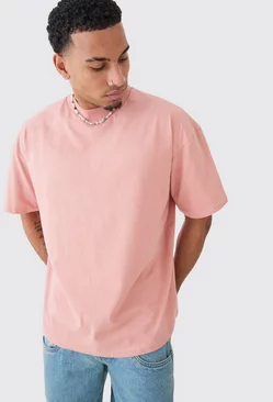 Pink Heavyweight Oversized T-shirt