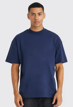 Heavyweight Oversized T-shirt Navy