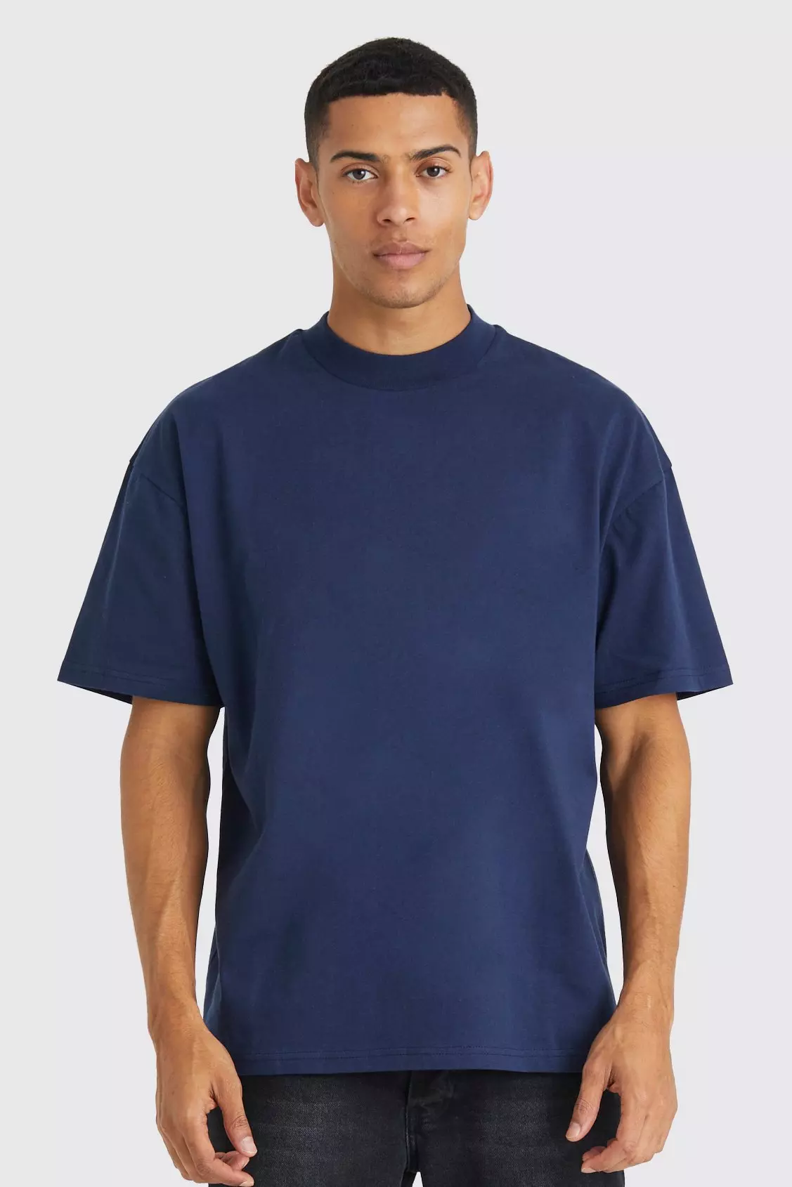 Heavyweight Oversized T-shirt Navy