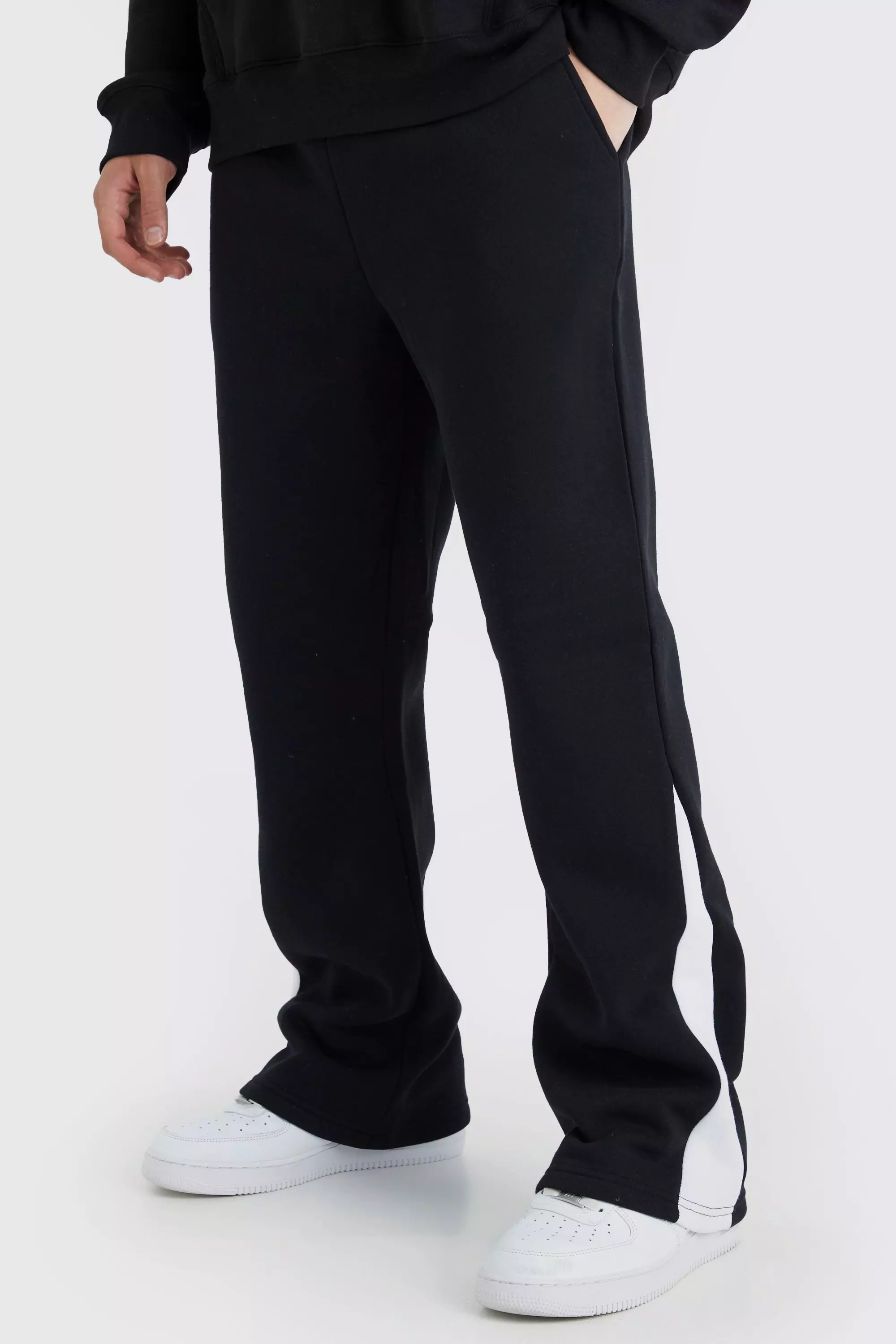 Black Gusset Sweatpants