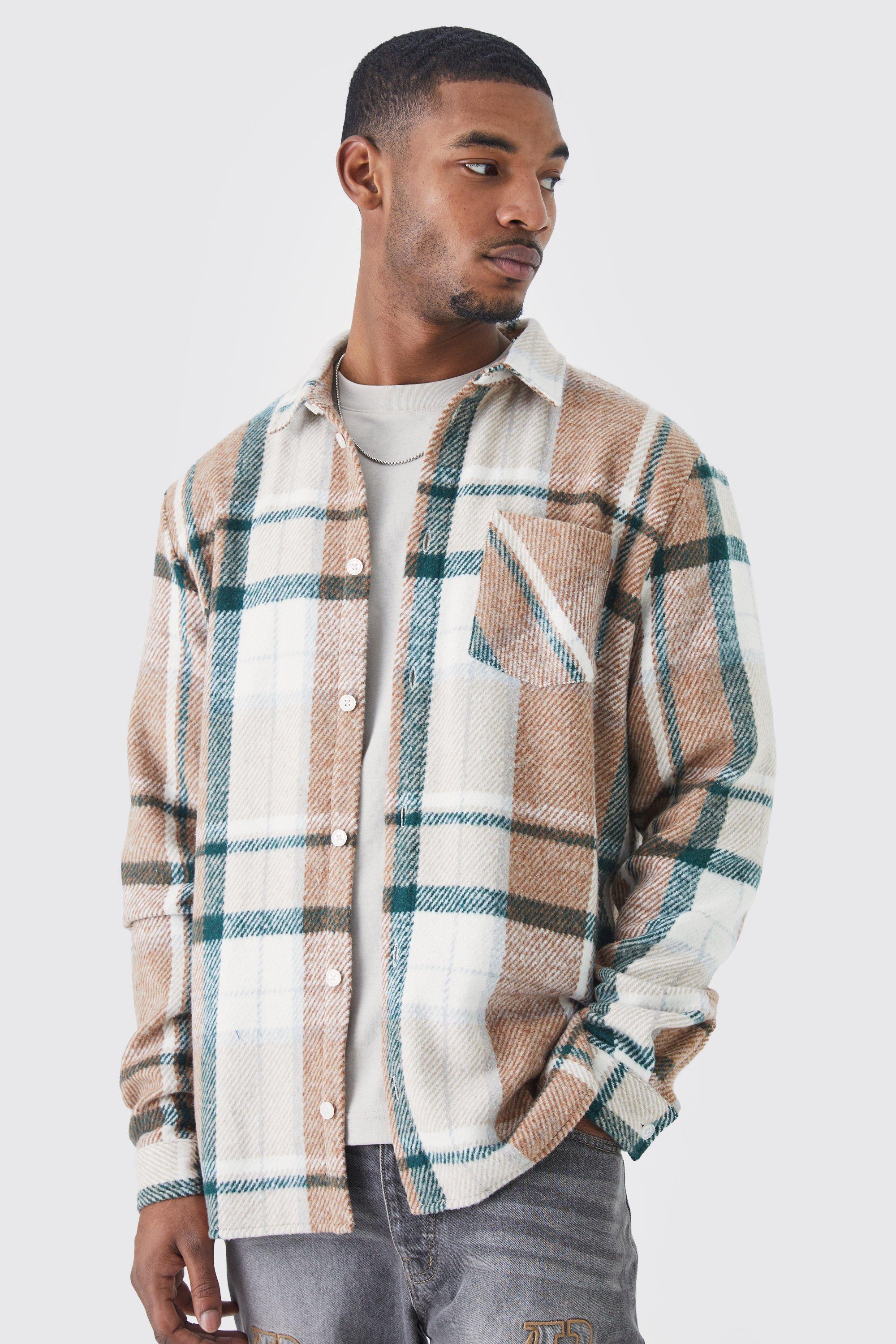 Men's Plaid Overshirt