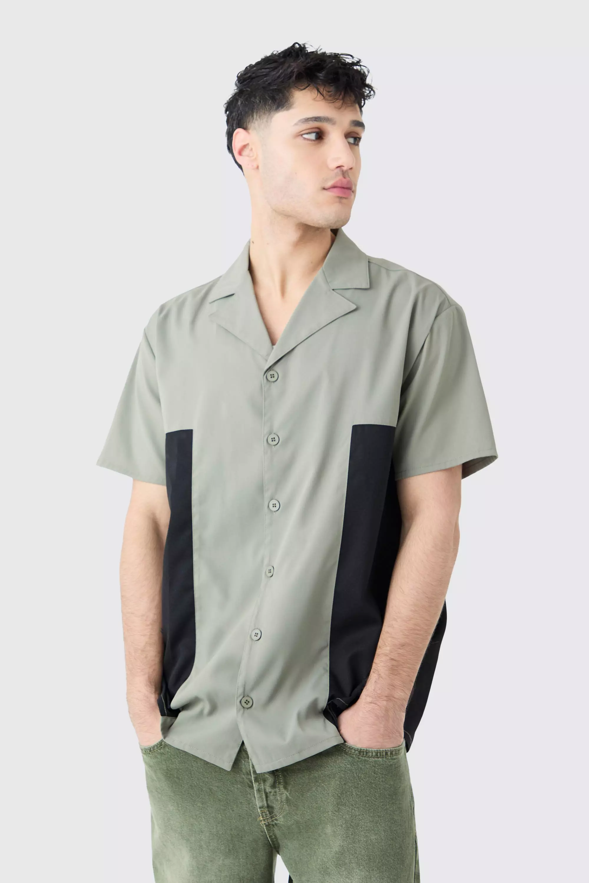 Sage Fixed Waist Gusset Relaxed Trouser alternative image